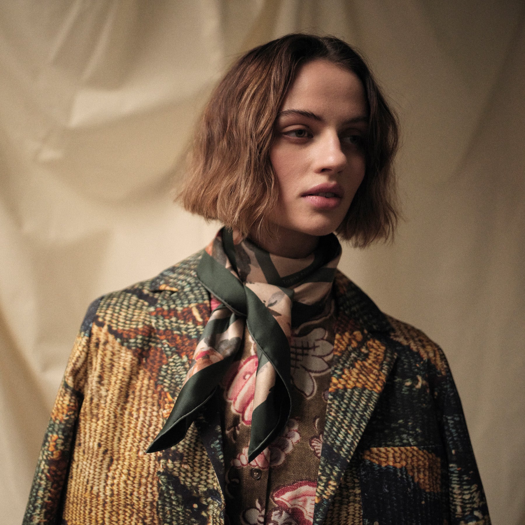 Tapis Noir Beth Blazer Jacket Grøn