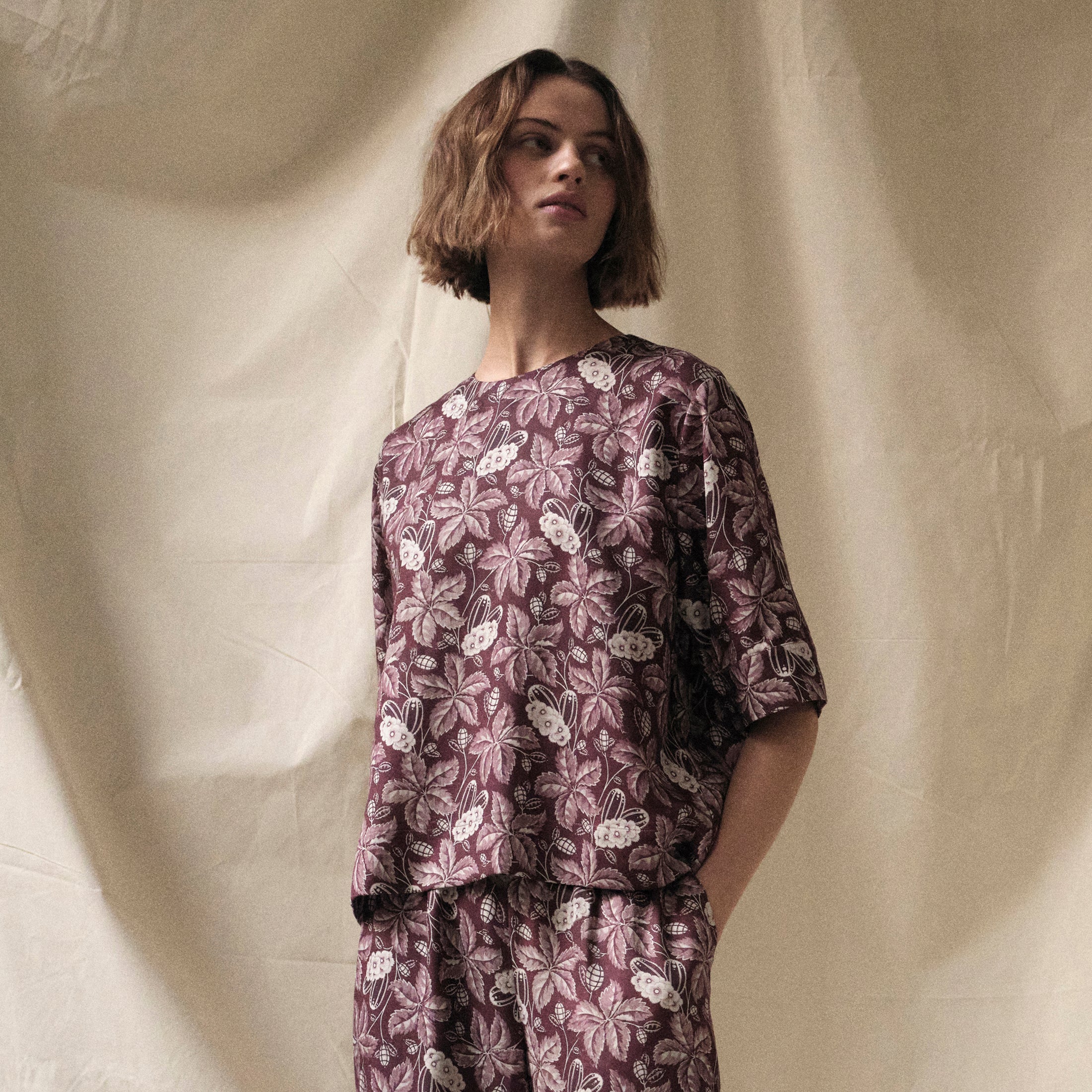 Tapis Noir Breanna Top Top Bordeaux