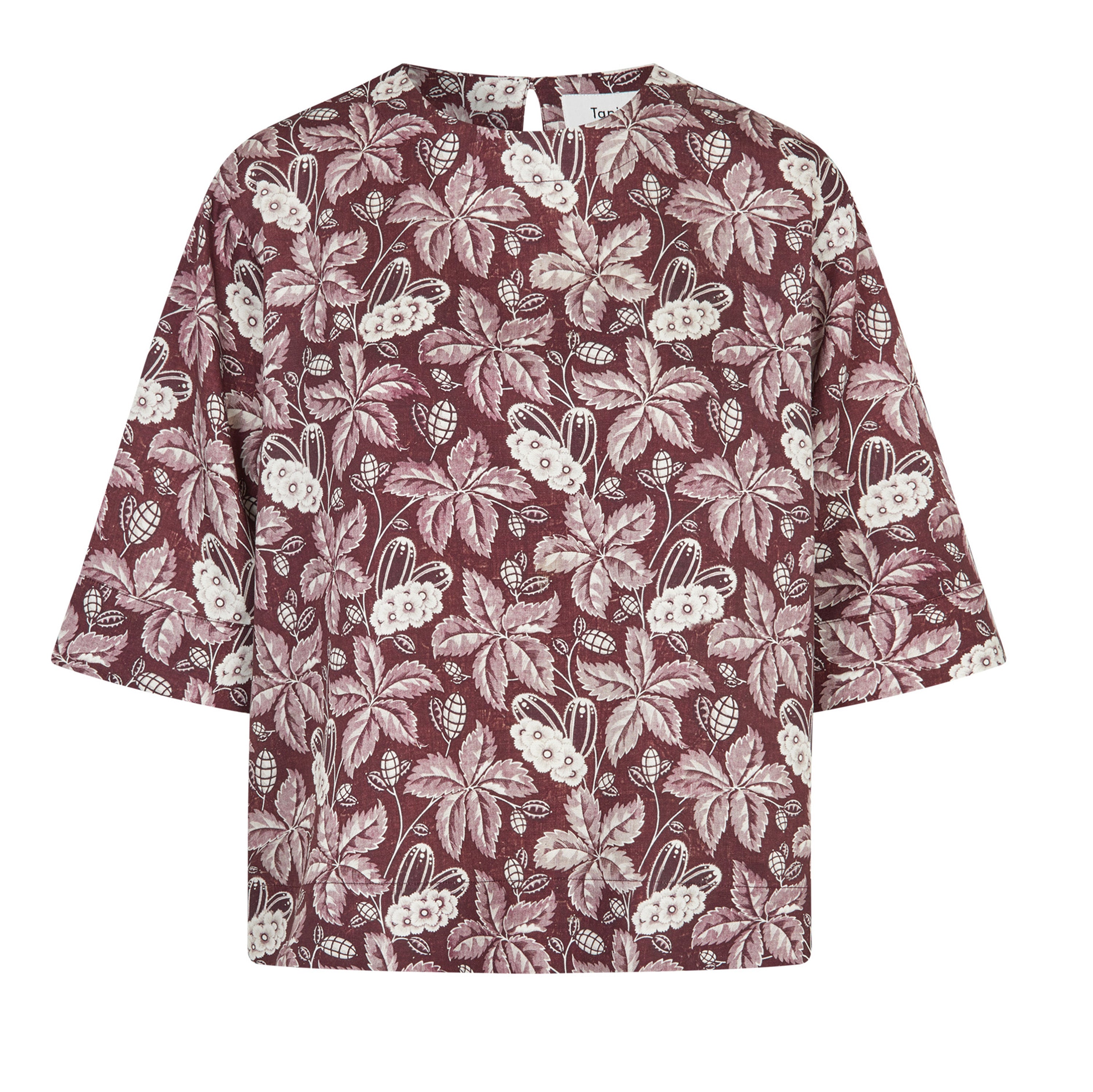 Tapis Noir Breanna Top Top Bordeaux