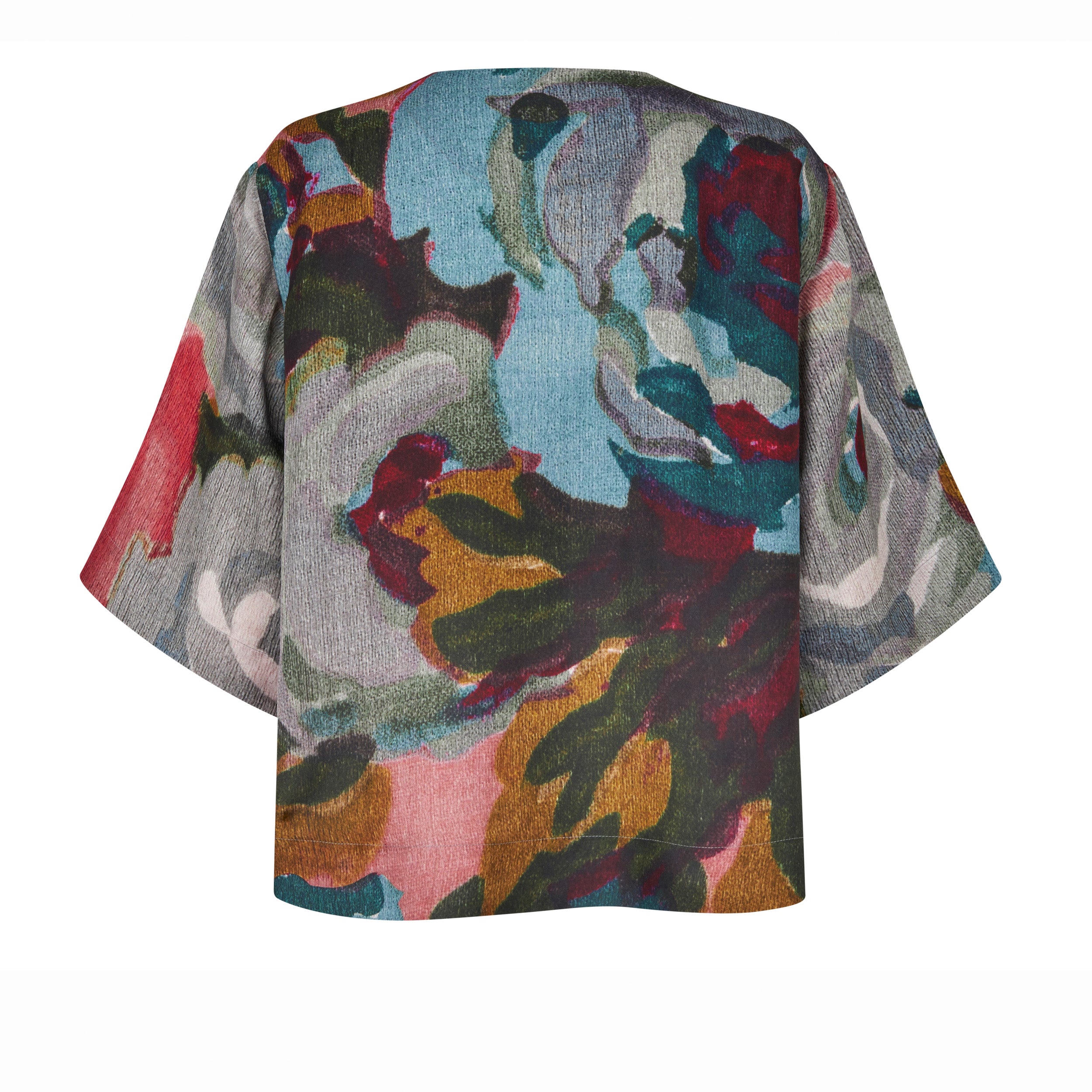 Tapis Noir Cali Silketop - Blå & pink Top Mørkeblå