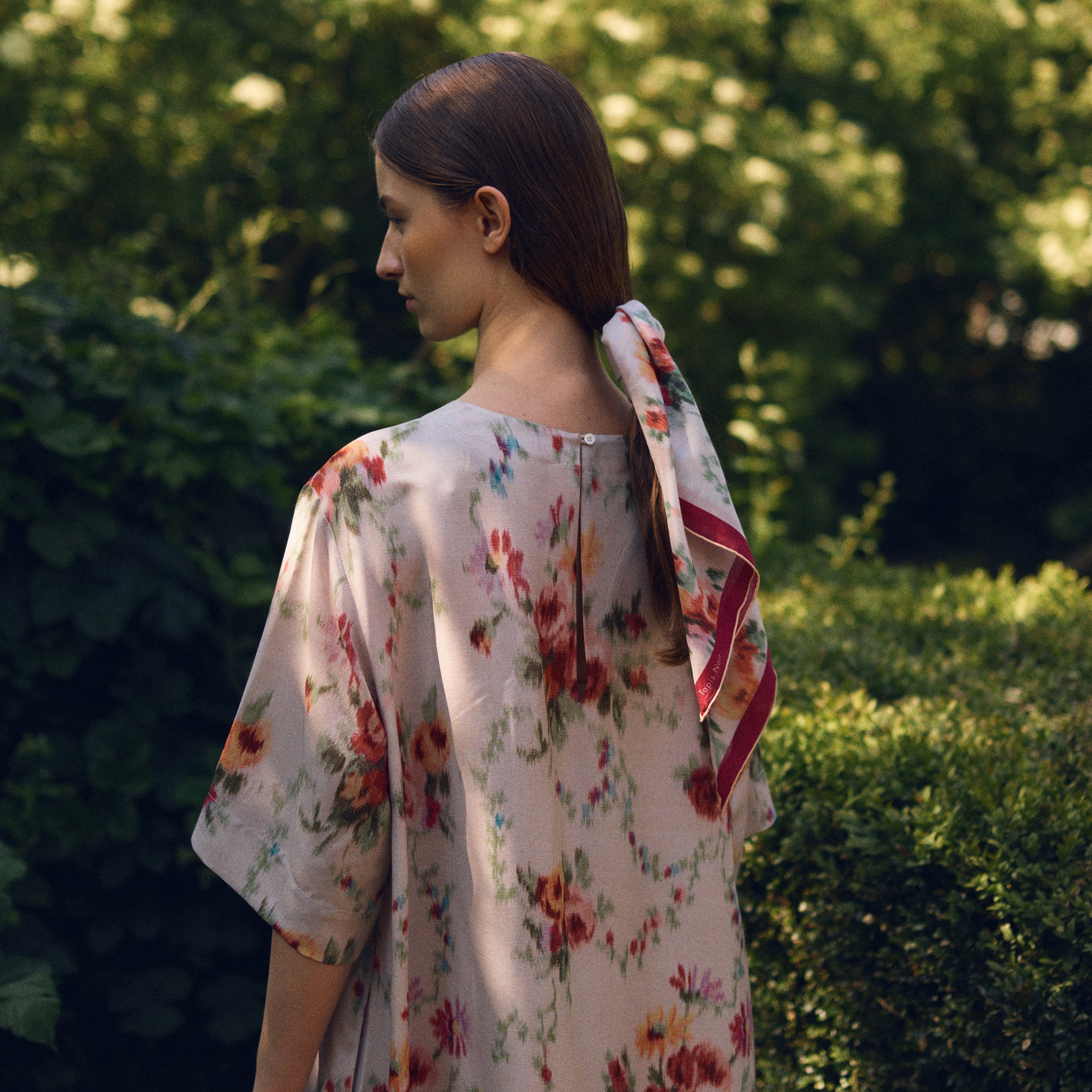 Tapis Noir Camille Silkekjole - Hvid Dress Hvid