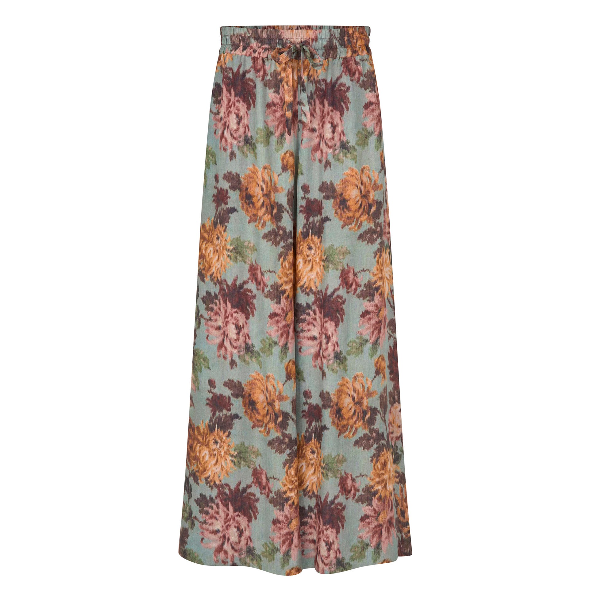 Tapis Noir Cara Palazzo Silkebukser - Himmelblå Pants Mørkeblå