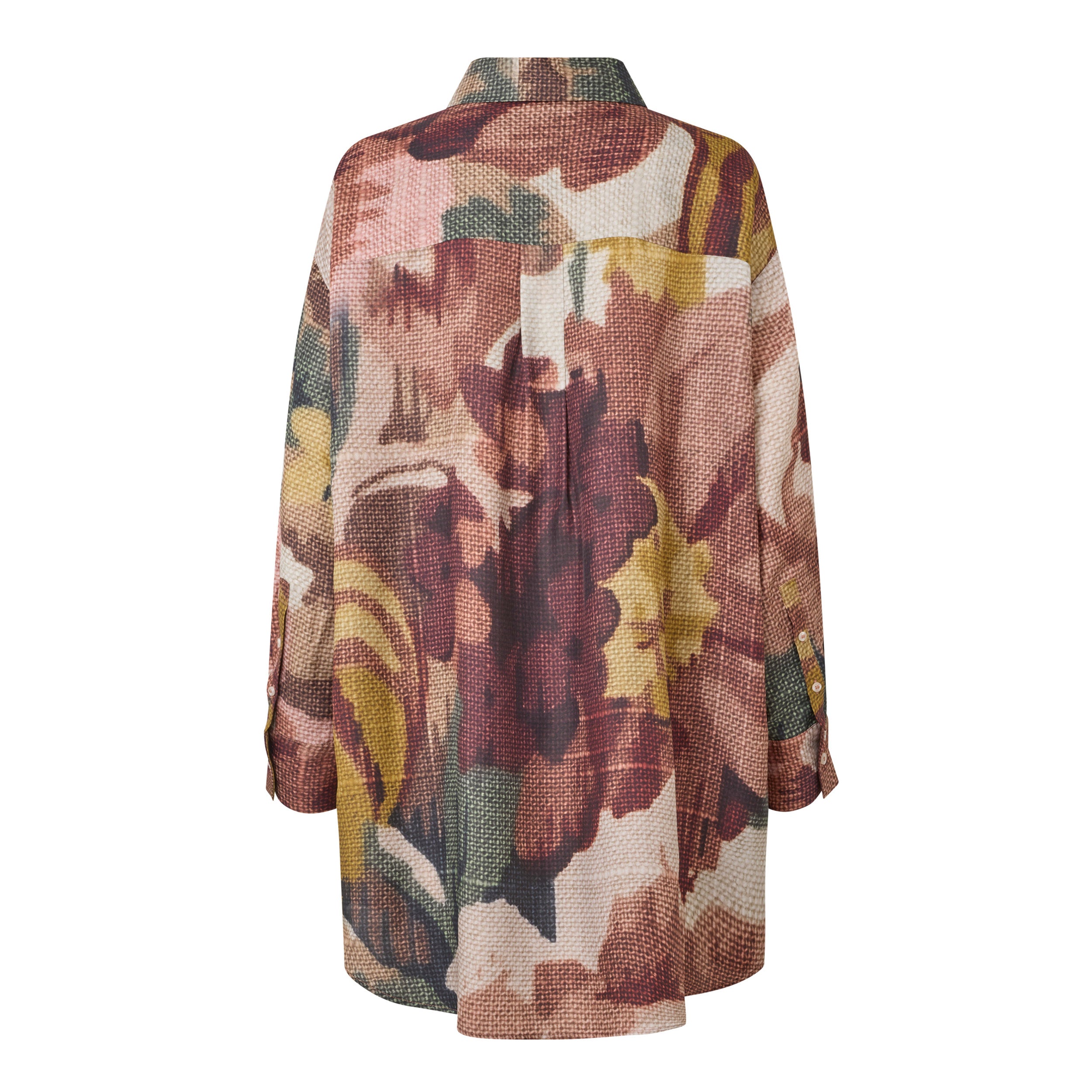 Tapis Noir Carla Silkeskjorte - Falmet Shirt Dusty