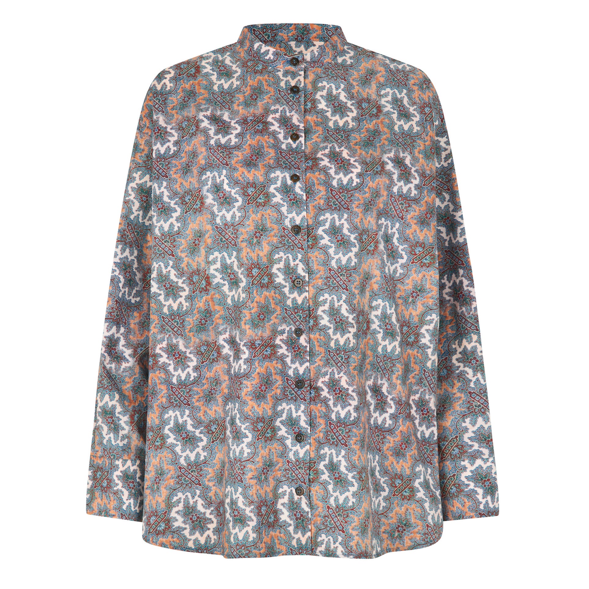 Tapis Noir Celina Bomuld Skjorte - Blå drøm Shirt Mørkeblå