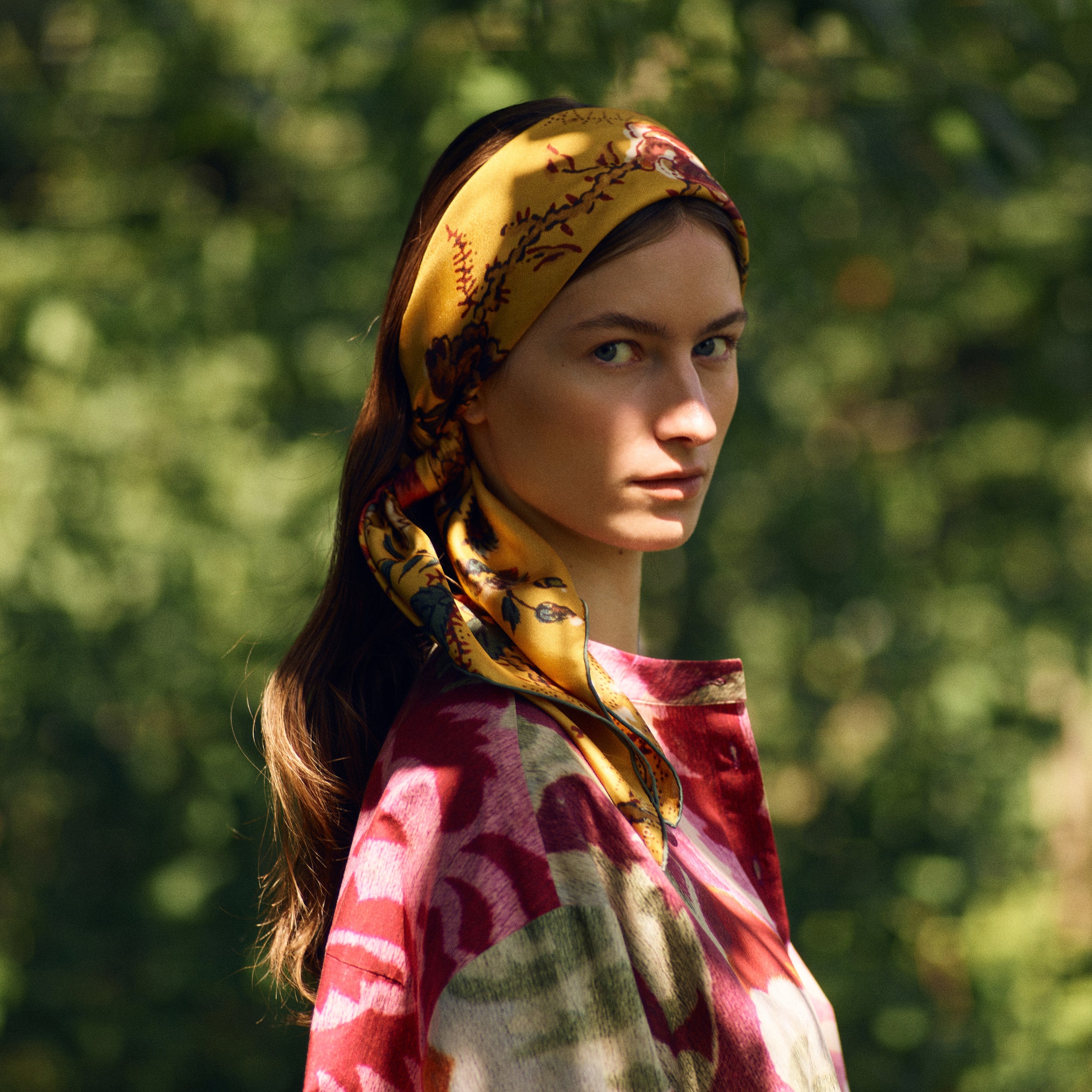 Tapis Noir Klassisk Elena Tørklæde Classical Gul