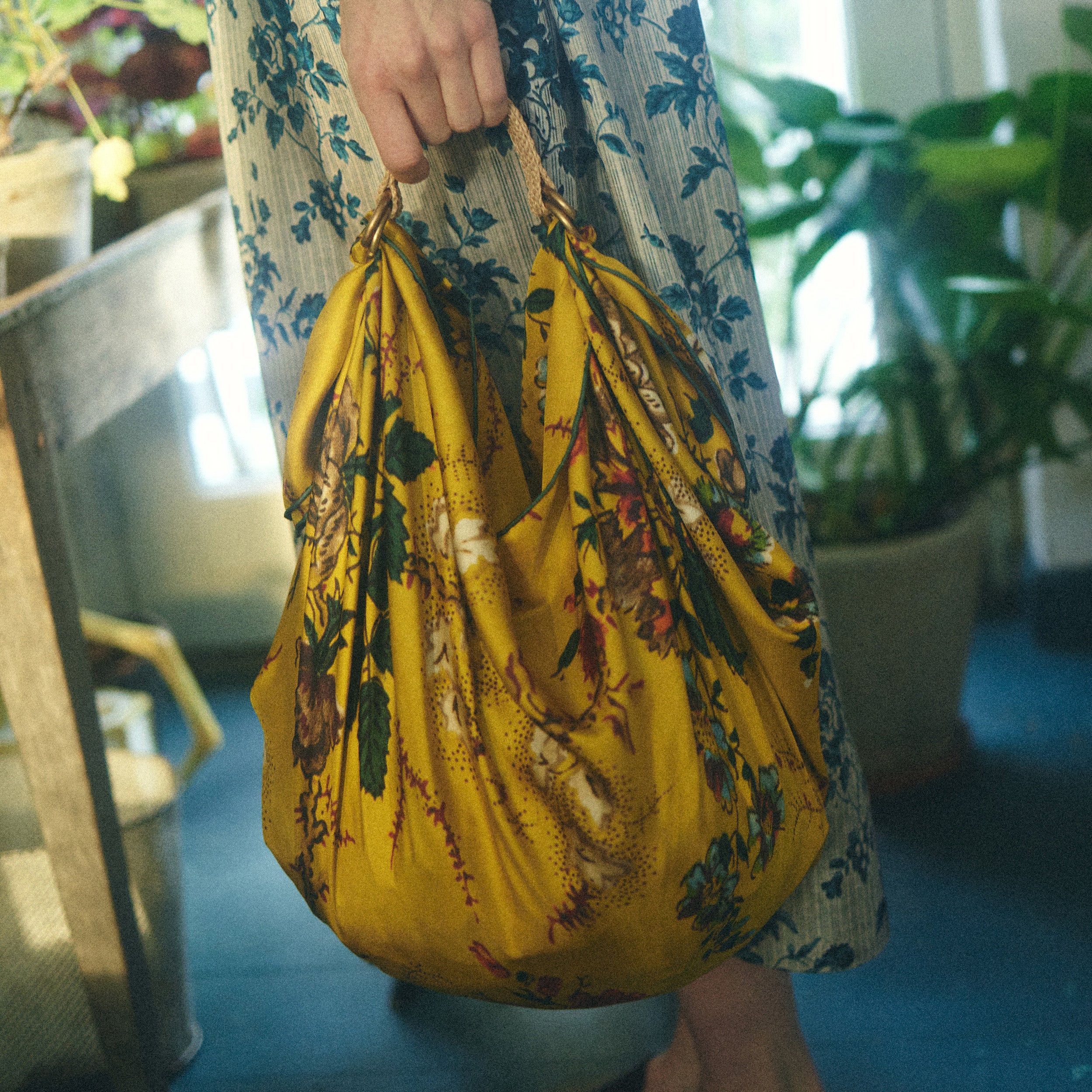 Tapis Noir Klassisk Elena Tørklæde Classical Gul