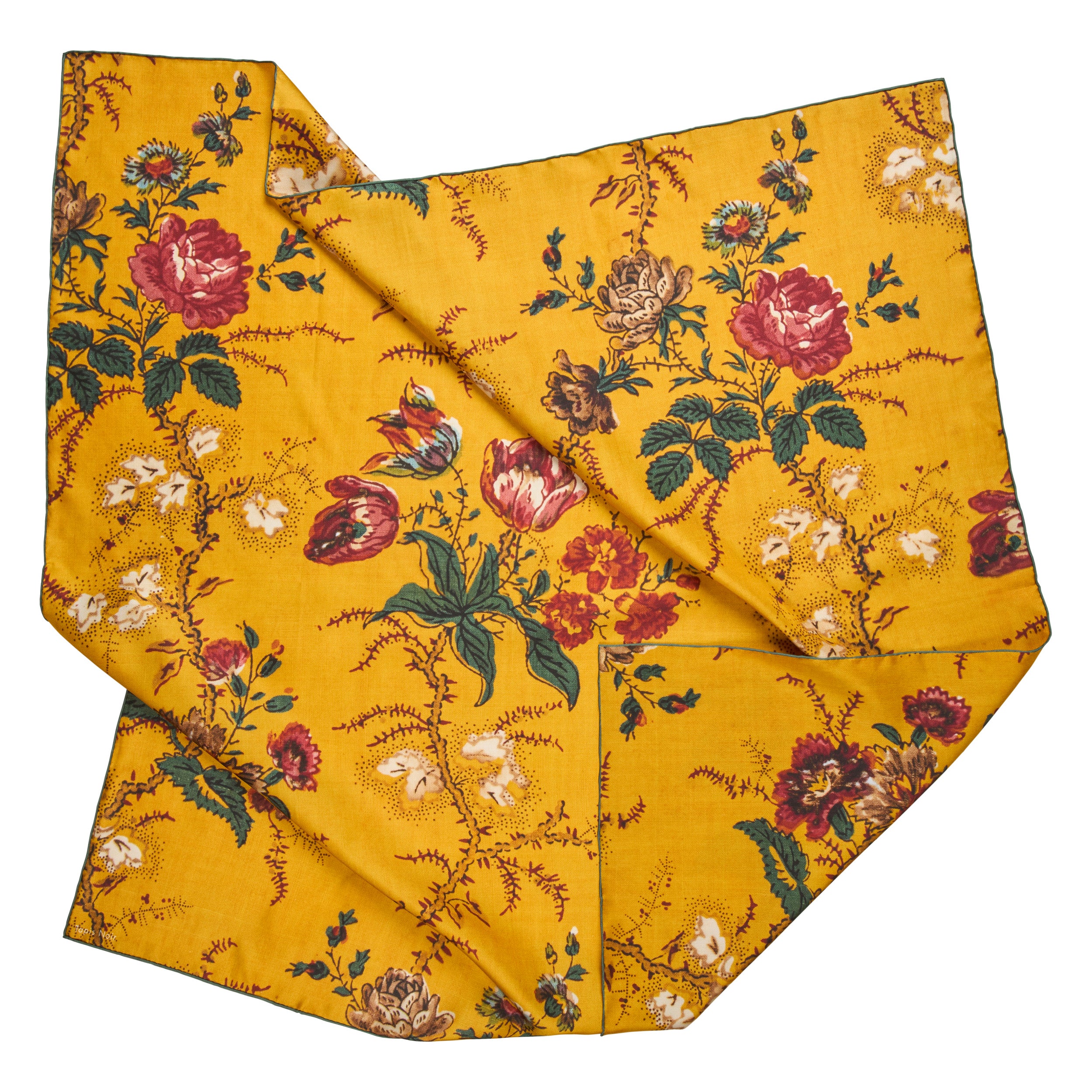 Tapis Noir Klassisk Elena Tørklæde Classical Gul