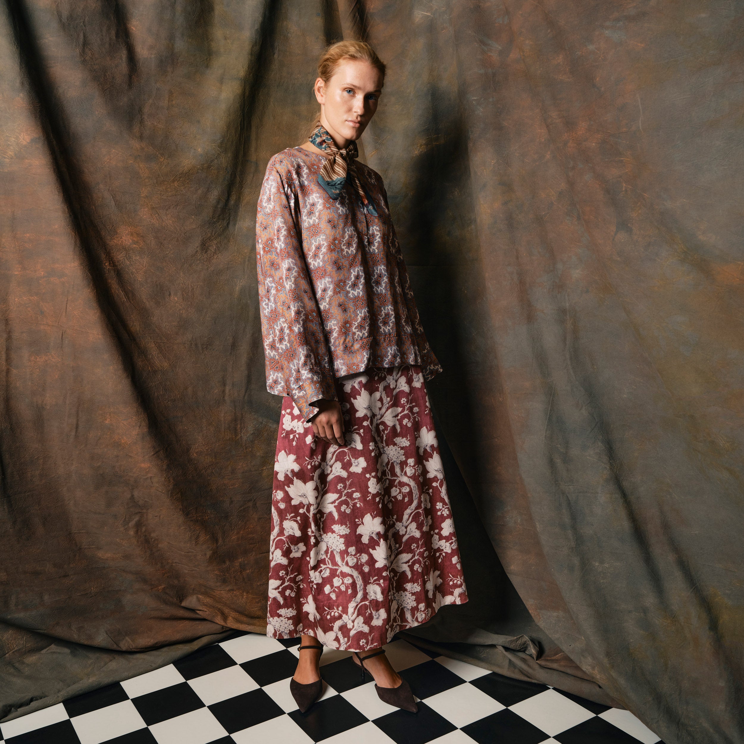 Tapis Noir Danielle Silketop - Rød drøm Top Rød