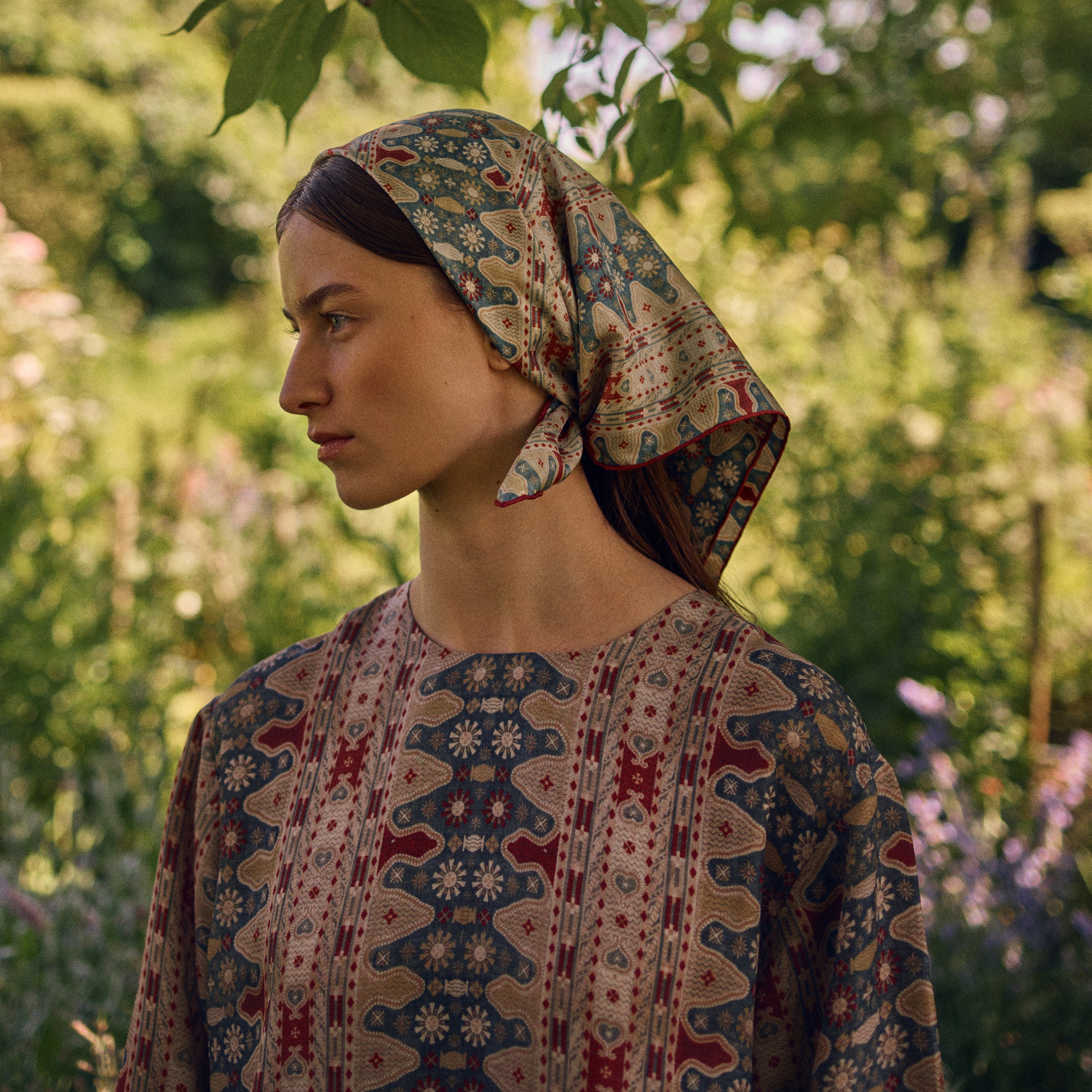 Tapis Noir Deidre Silkekjole - Tyrkis Dress Grøn