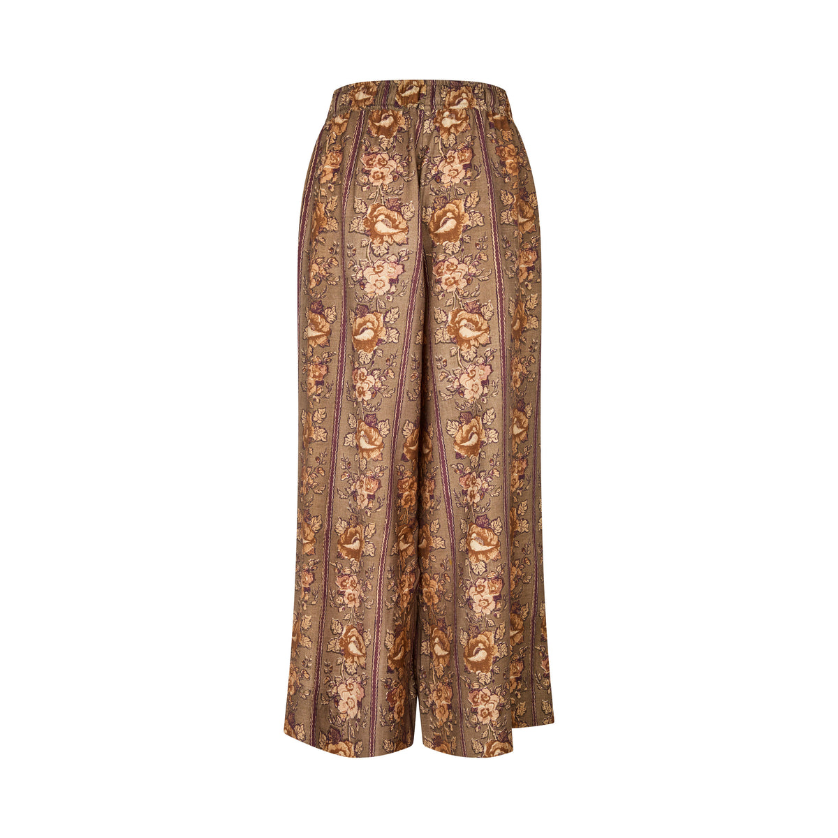 Tapis Noir Fia Uld Palazzo Bukser - Brun Pants Beige