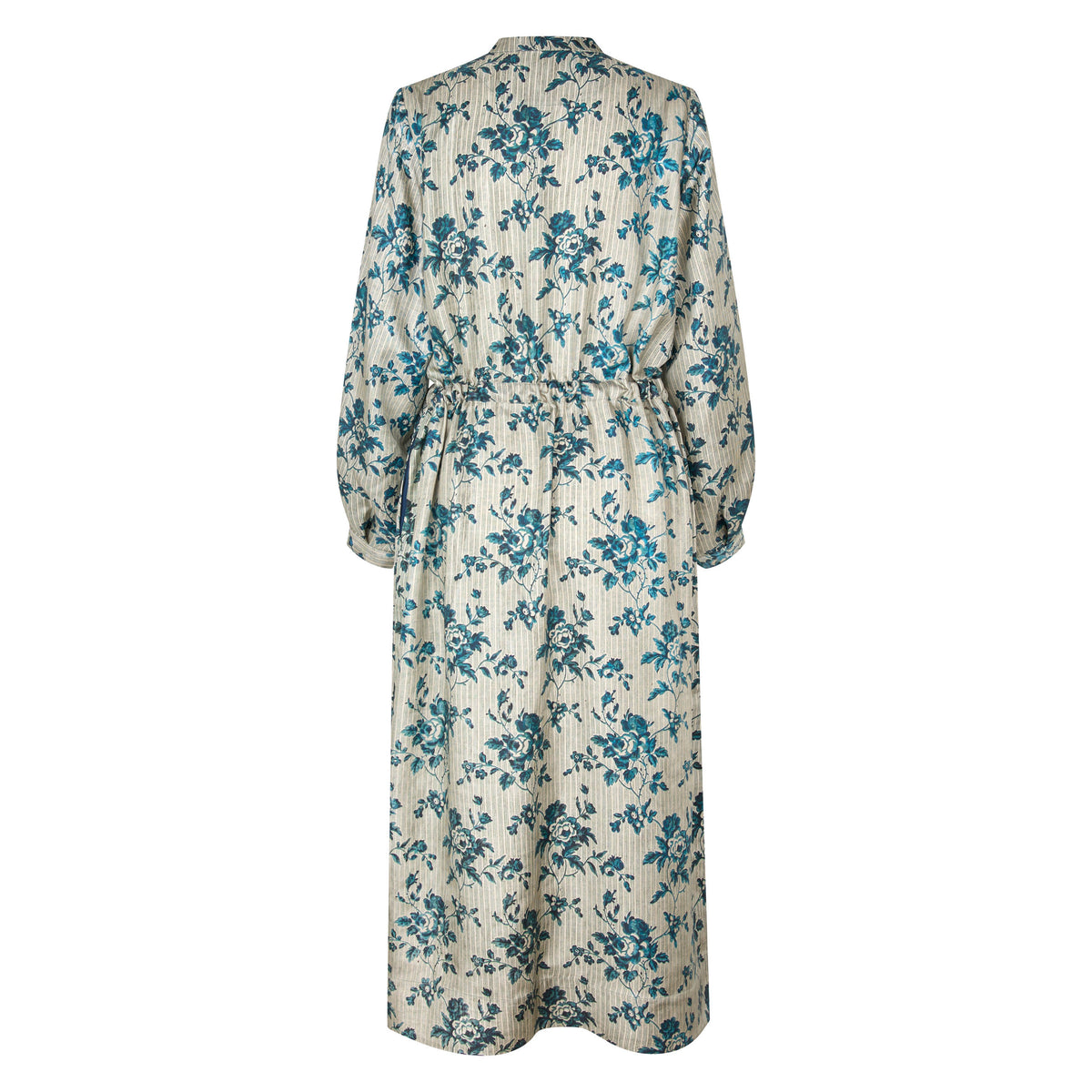 Tapis Noir Fiona Silke Kjole - Blå Dress Mørkeblå