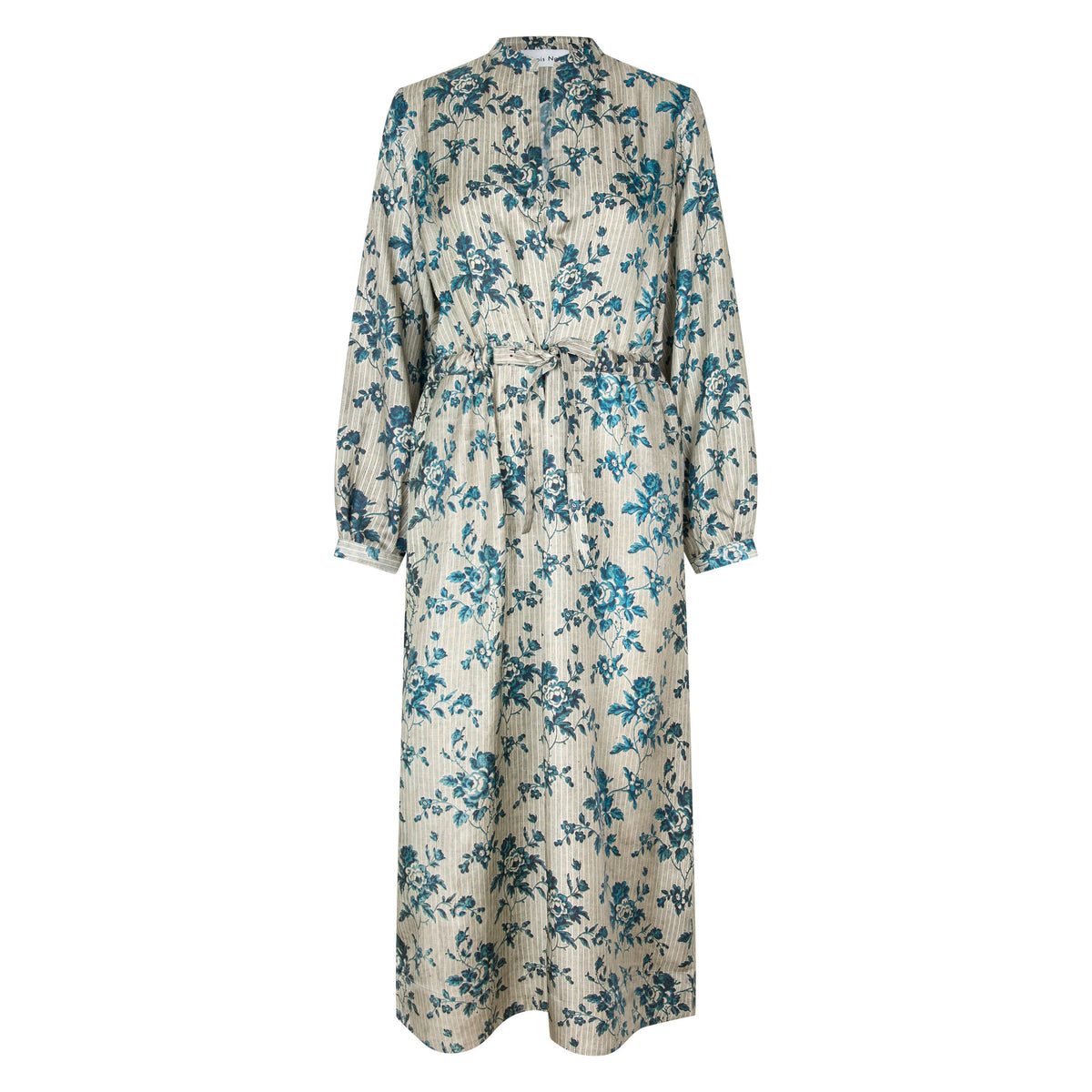 Tapis Noir Fiona Silke Kjole - Blå Dress Mørkeblå