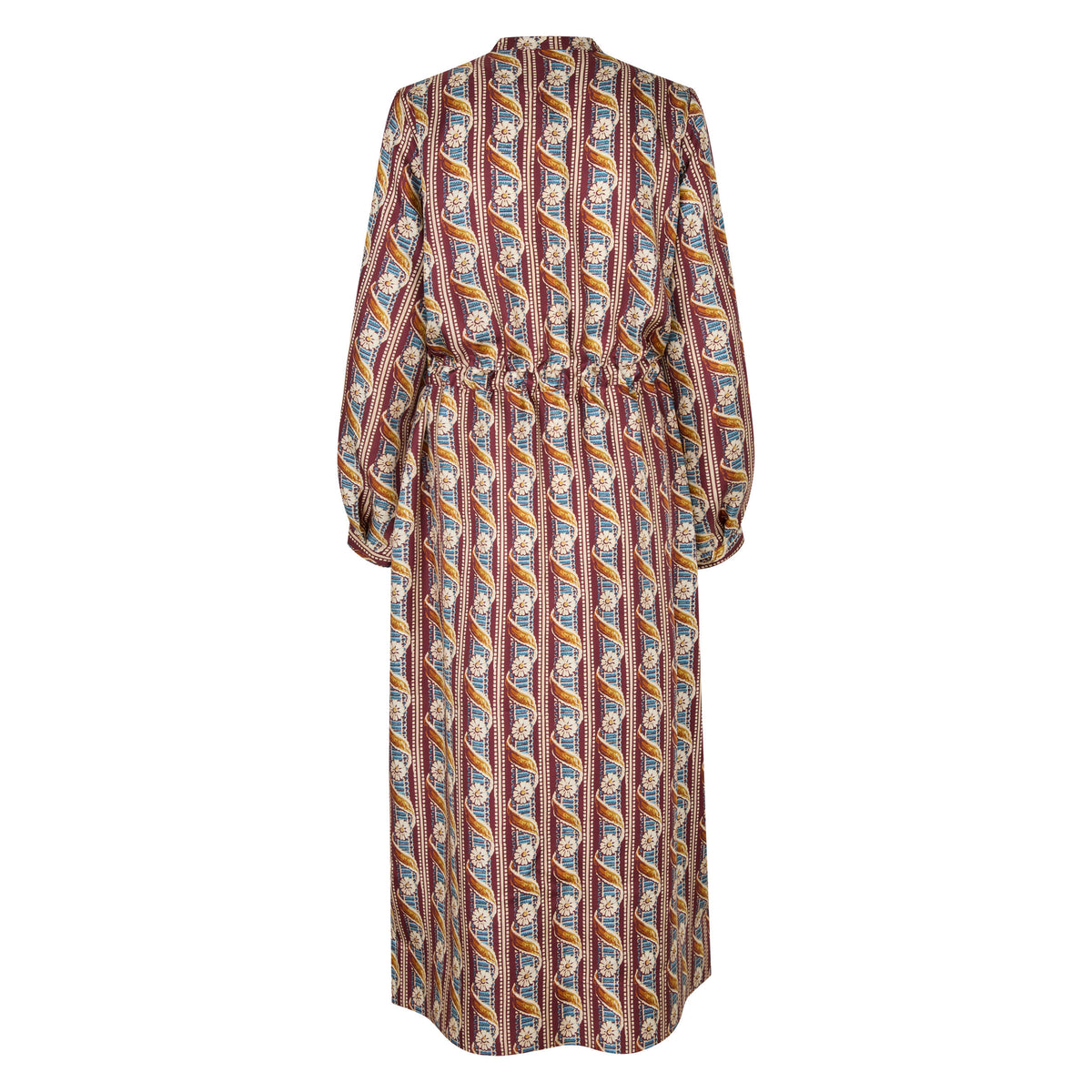 Tapis Noir Fiona Silke Kjole - Bordeaux Dress Bordeaux