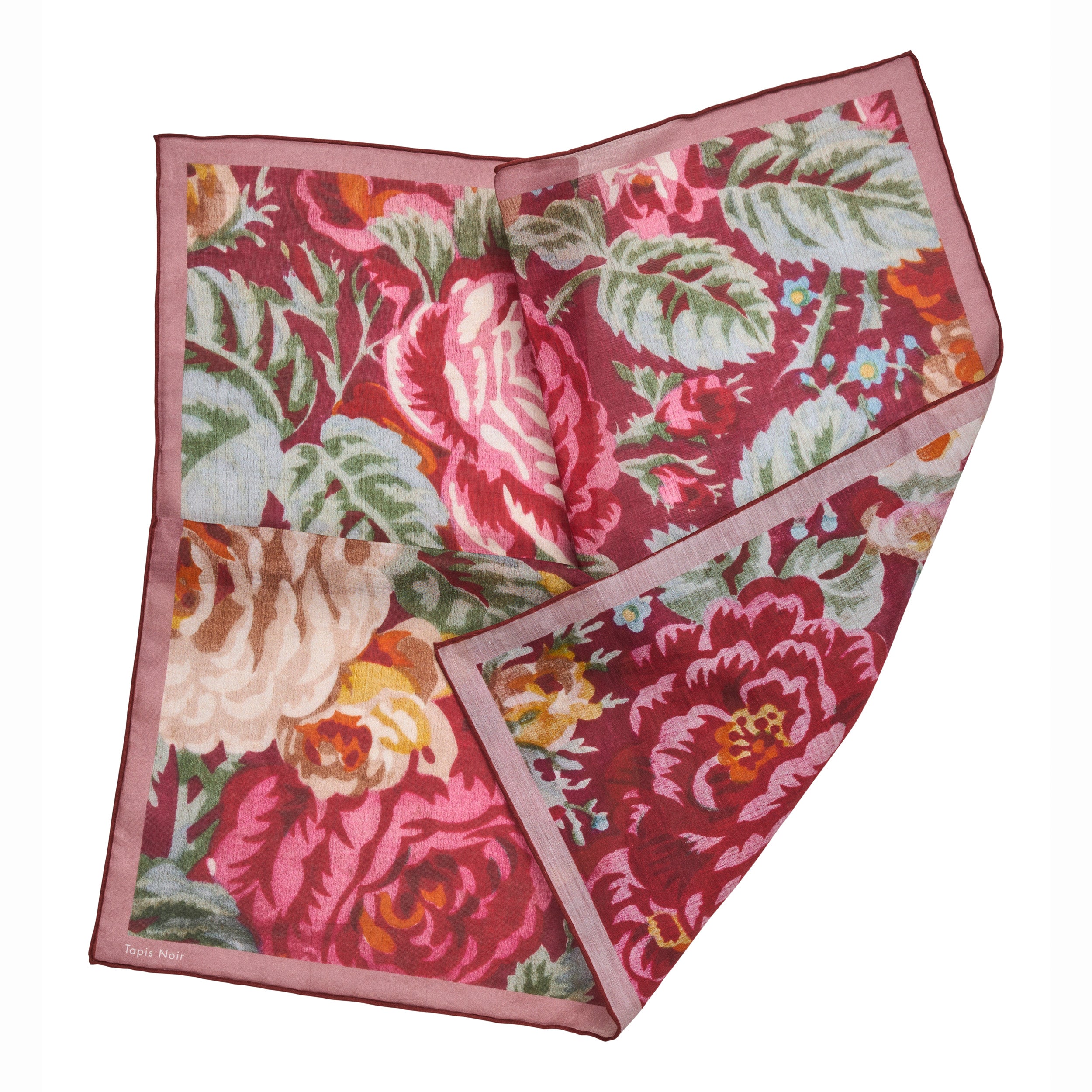 Tapis Noir Lommetørklæde Erin Handkerchief Purple