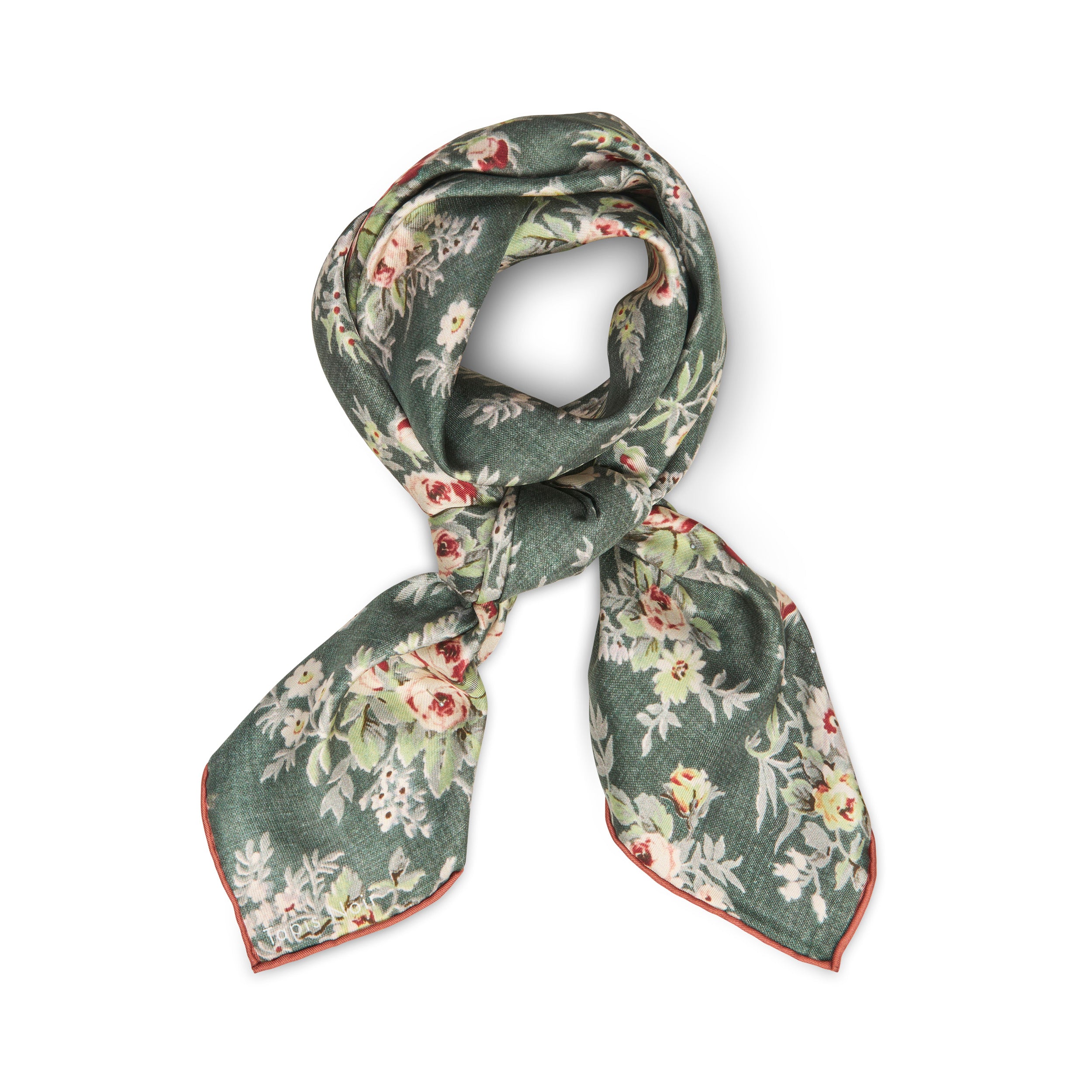 Tapis Noir Klassisk Darcy Tørklæde Classical Grøn