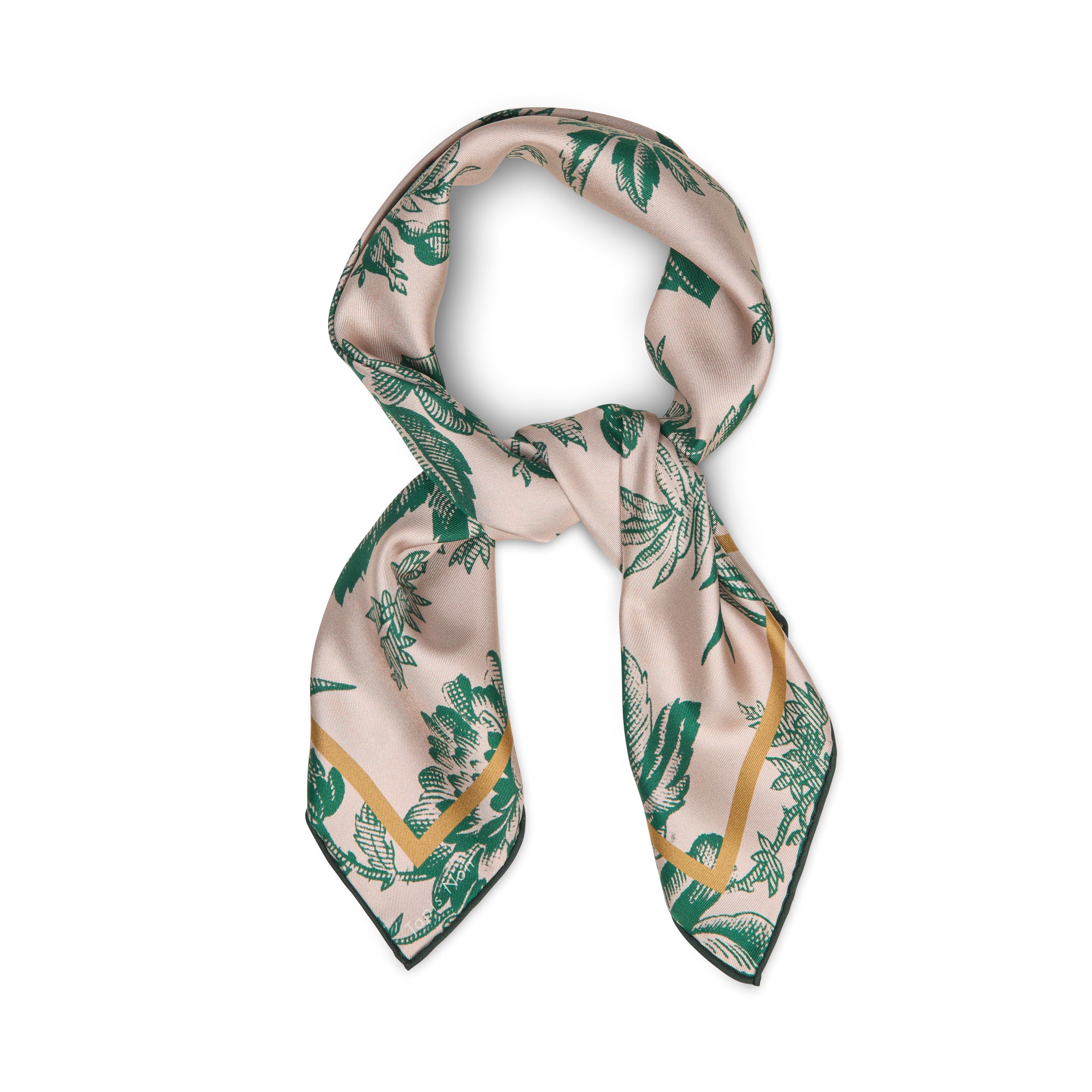 Tapis Noir Klassisk Lille Darlene Tørklæde Small Classical Grøn