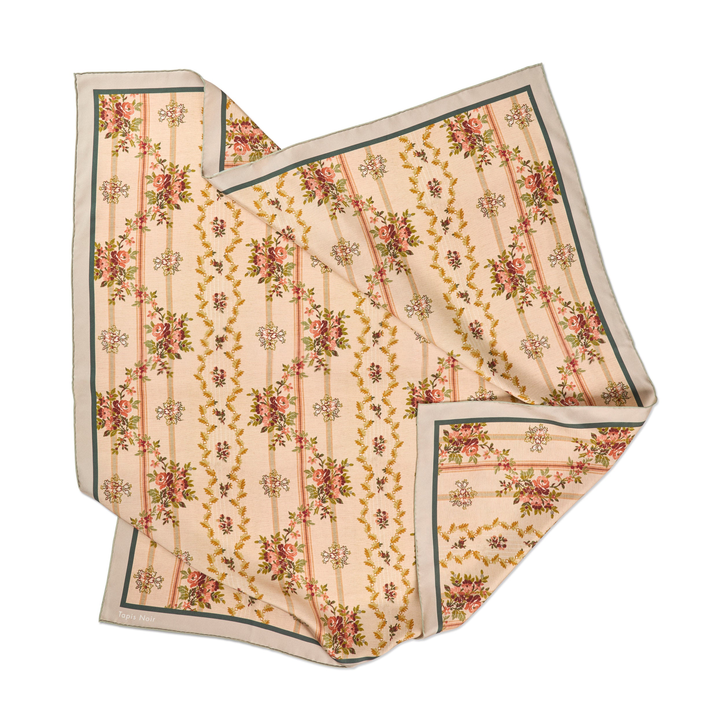 Tapis Noir Klassisk Pastel Stribet Tørklæde Classical Beige