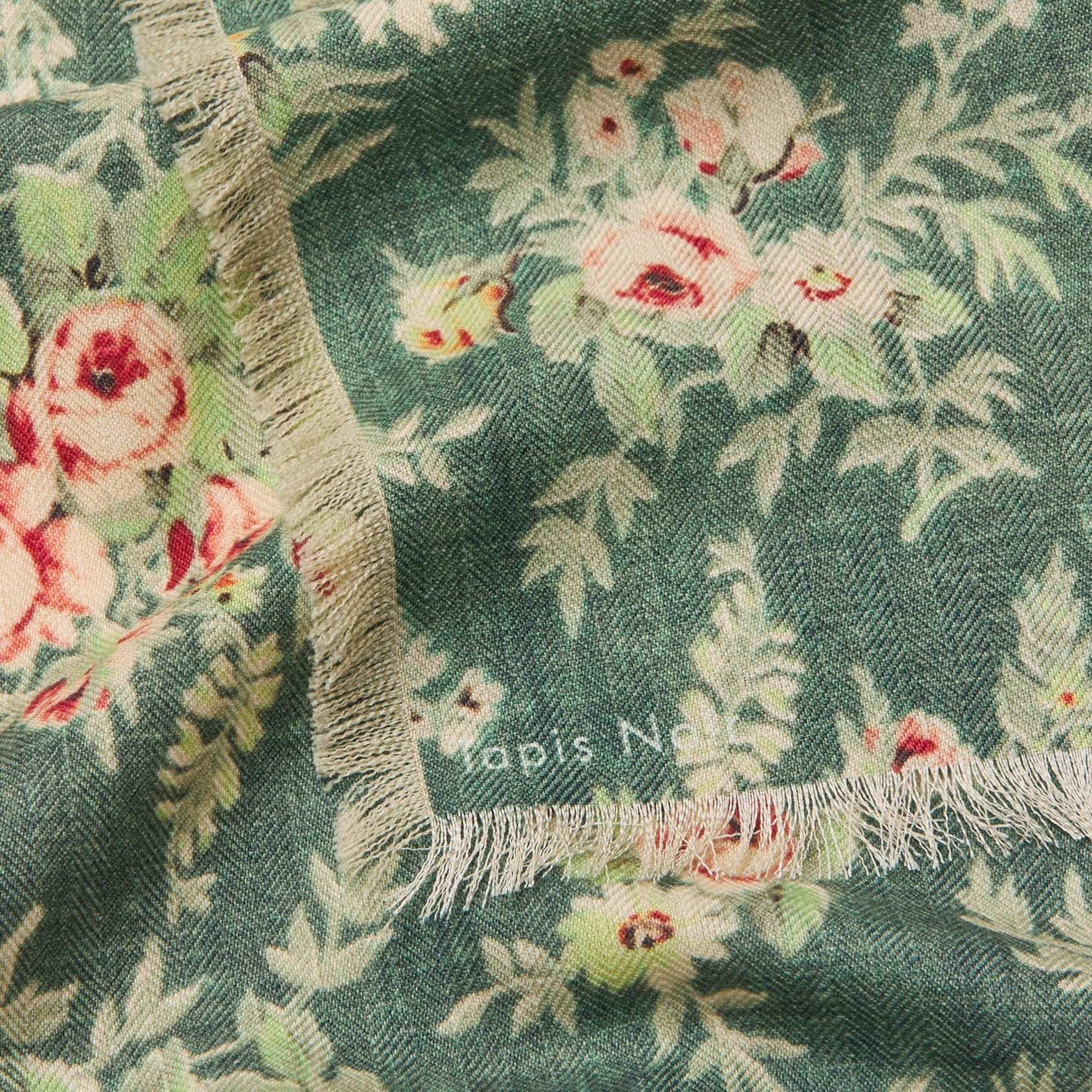 Tapis Noir Langt Darcy Tørklæde Long Grøn