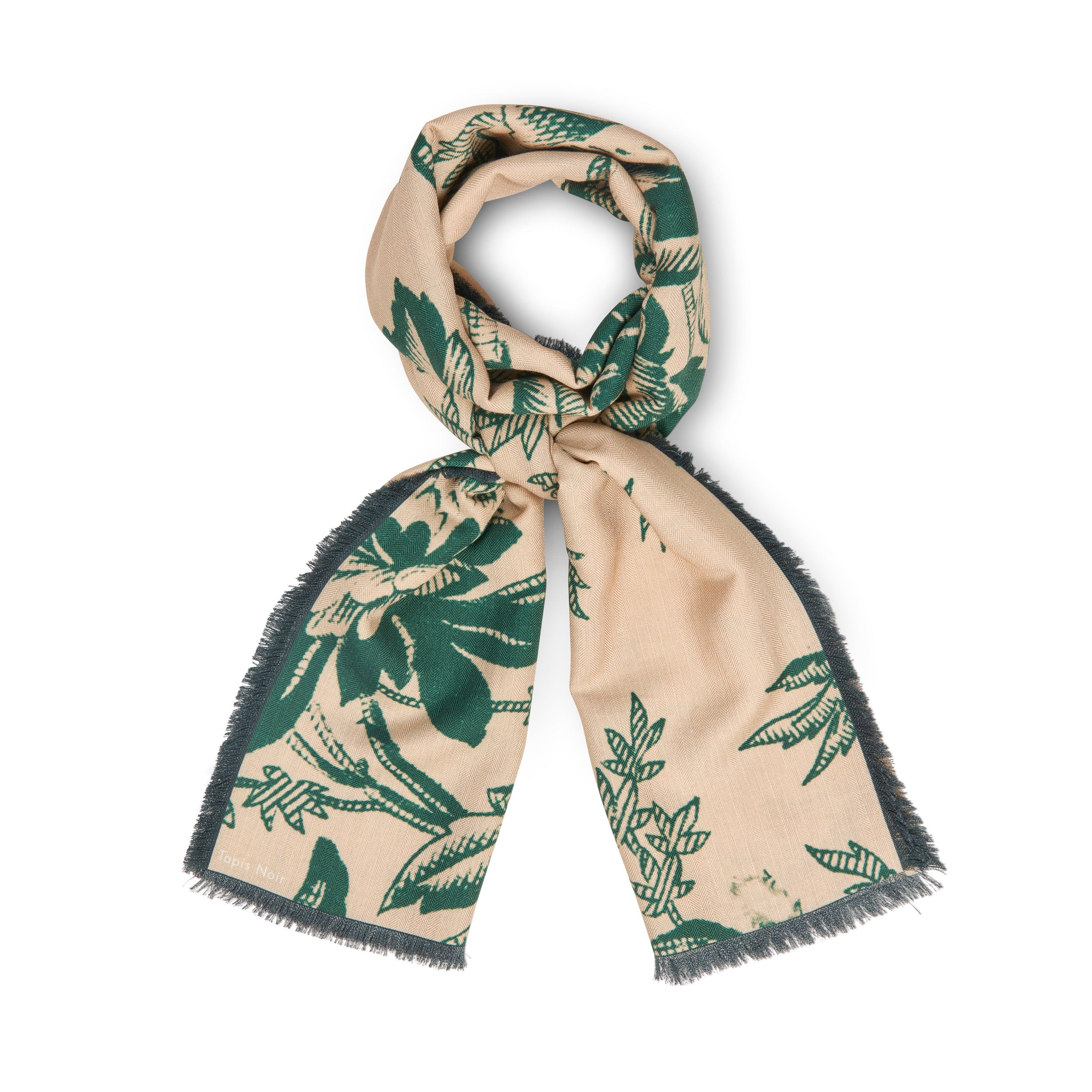 Tapis Noir Langt Darlene Tørklæde Long Grøn