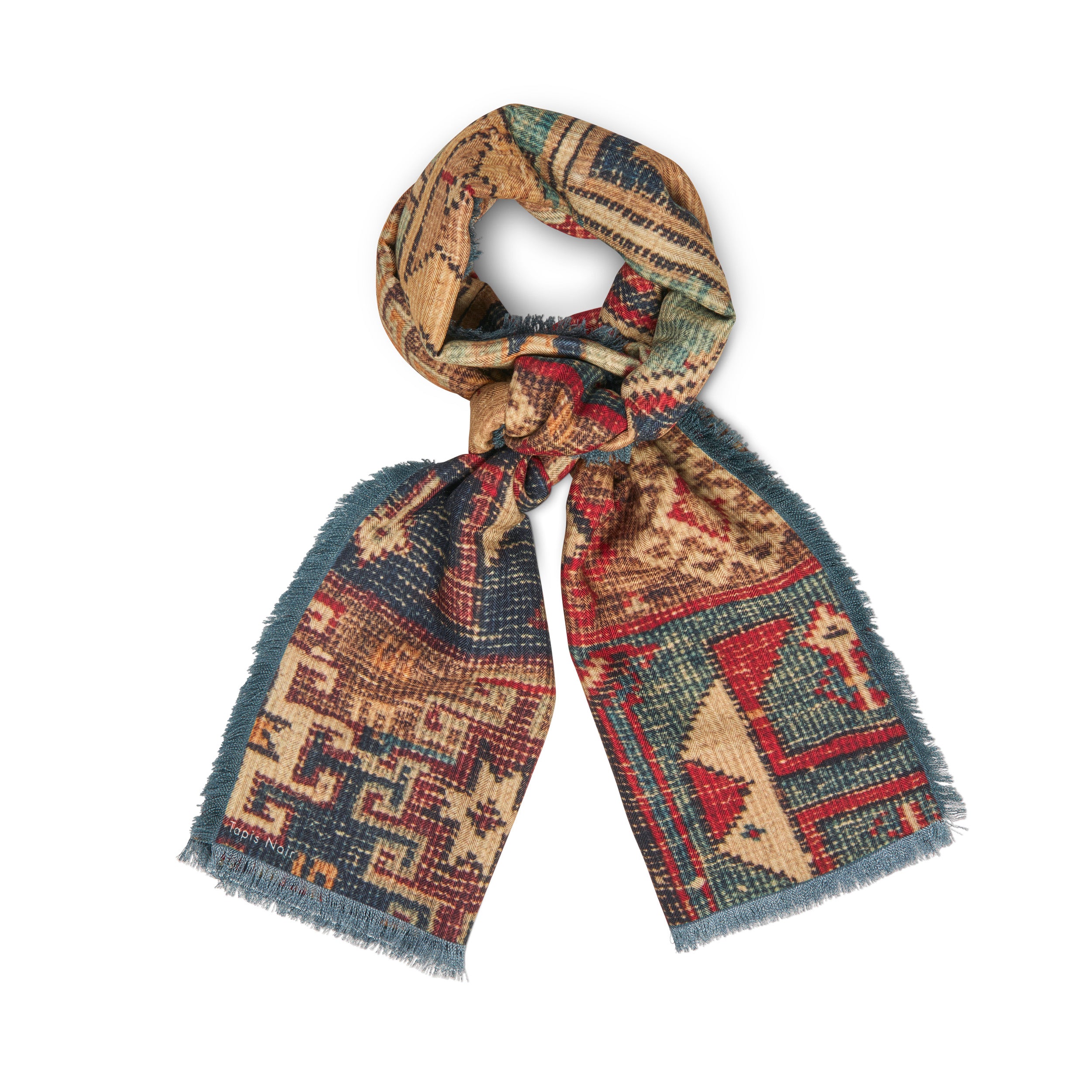 Tapis Noir Langt Dorothy Tørklæde Long Rød