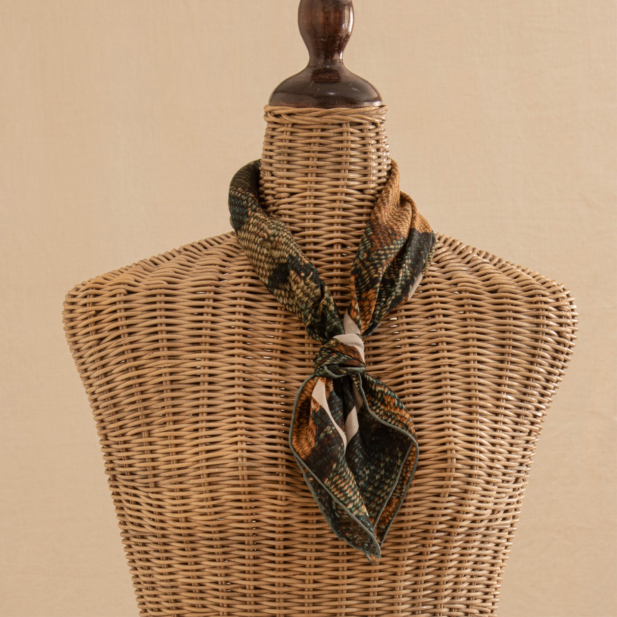 Tapis Noir Let Citron Gobelin Tørklæde Light Grøn