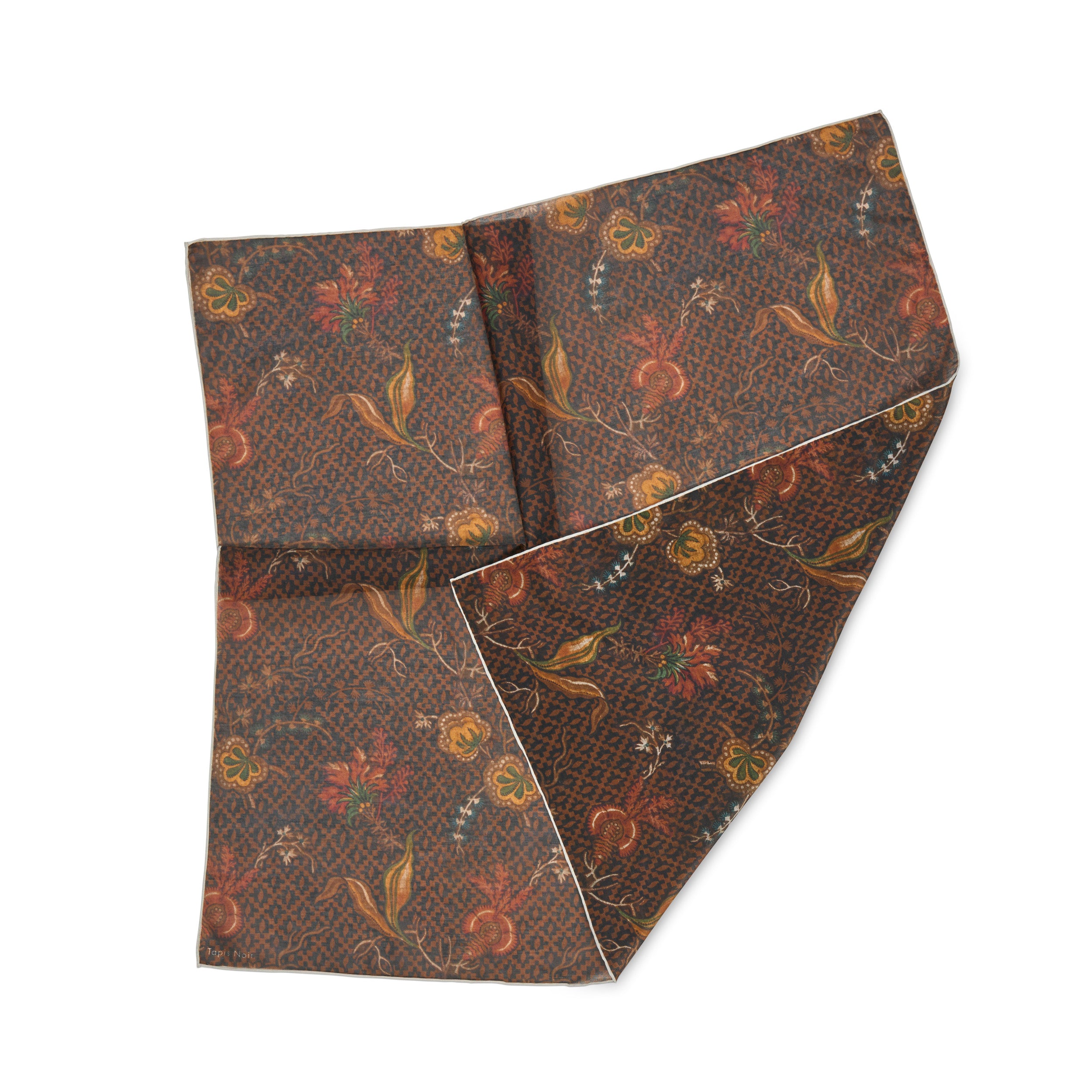 Tapis Noir Let Demi Tørklæde Light Brun