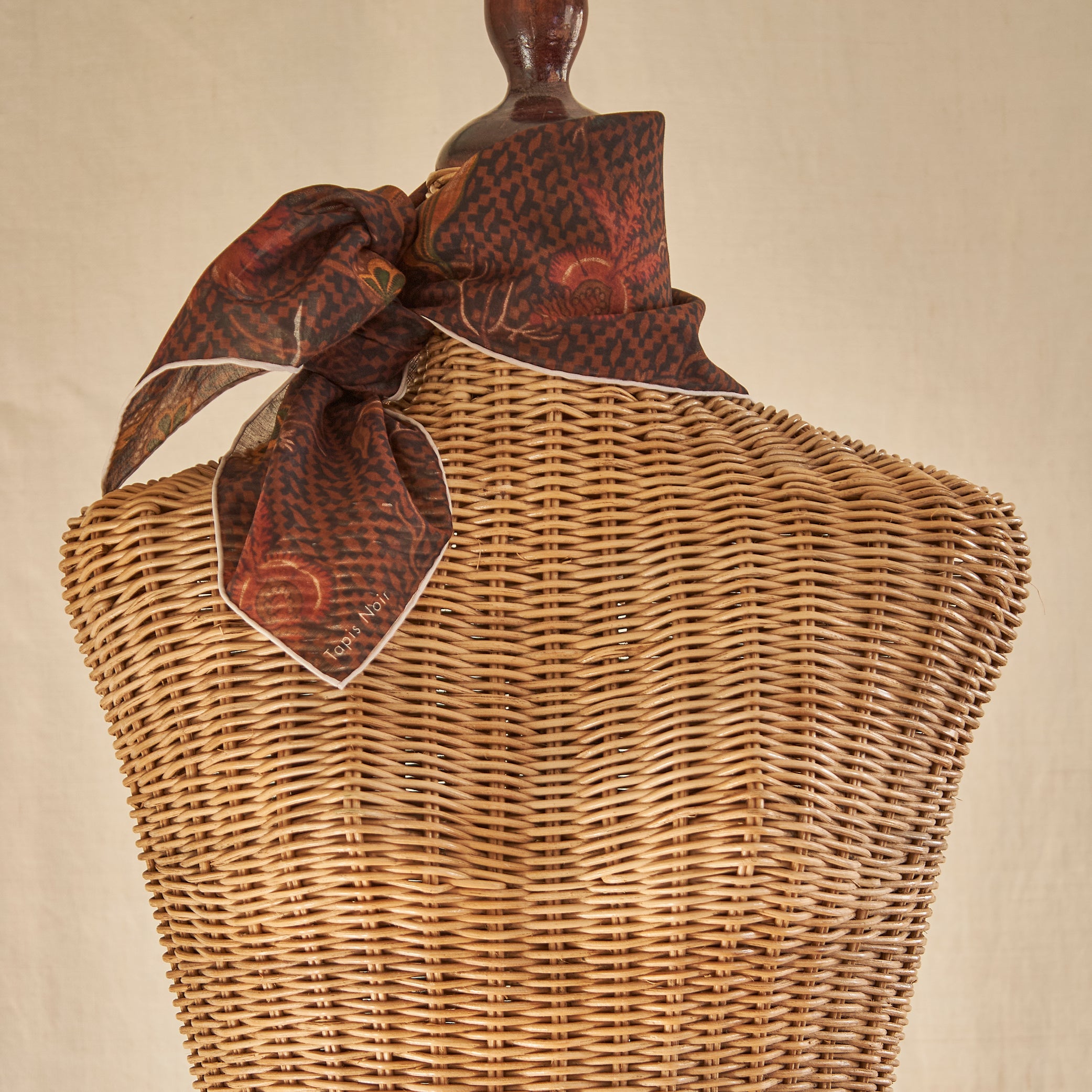 Tapis Noir Let Demi Tørklæde Light Brun