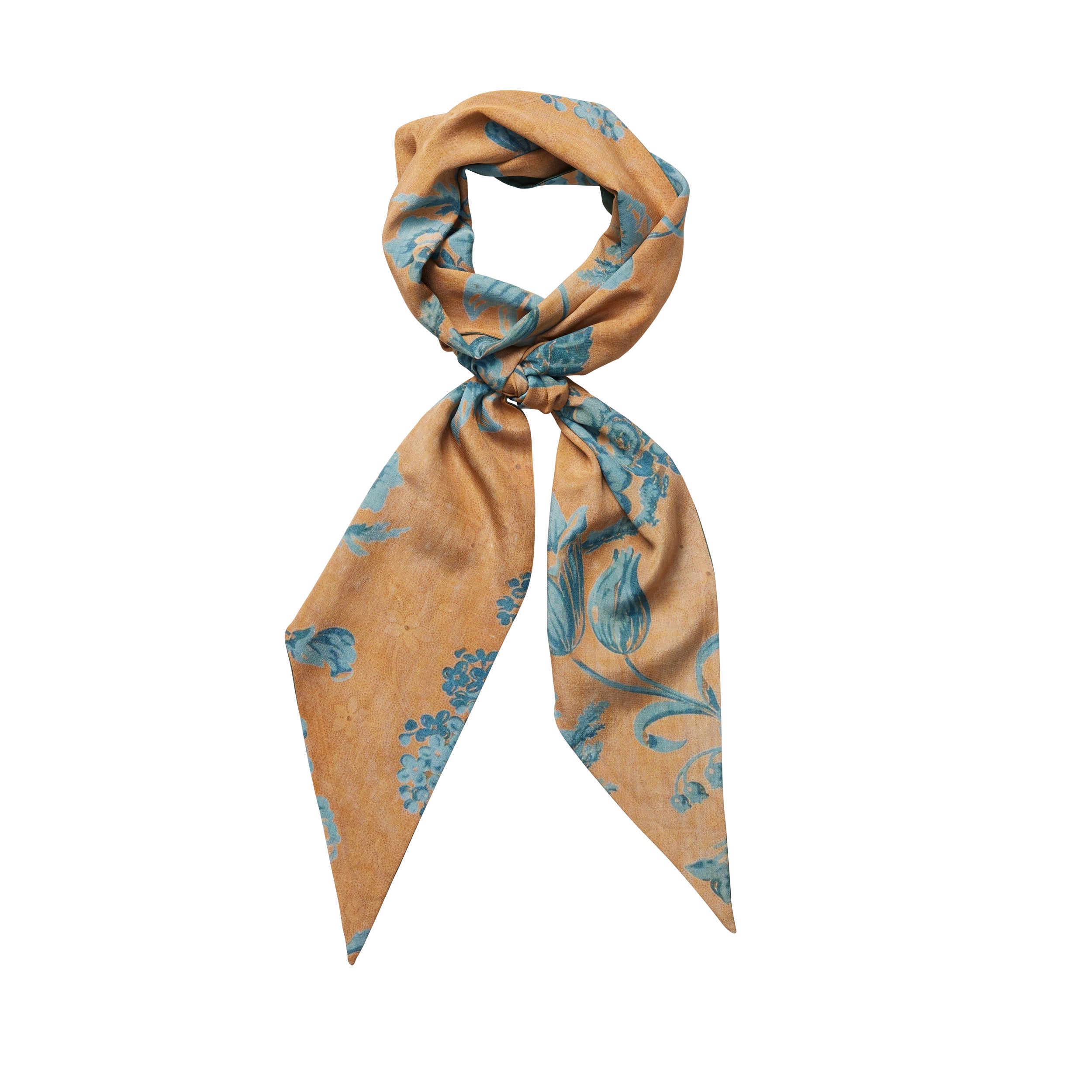 Tapis Noir Smalt Dahlia Tørklæde Slim Mørkeblå