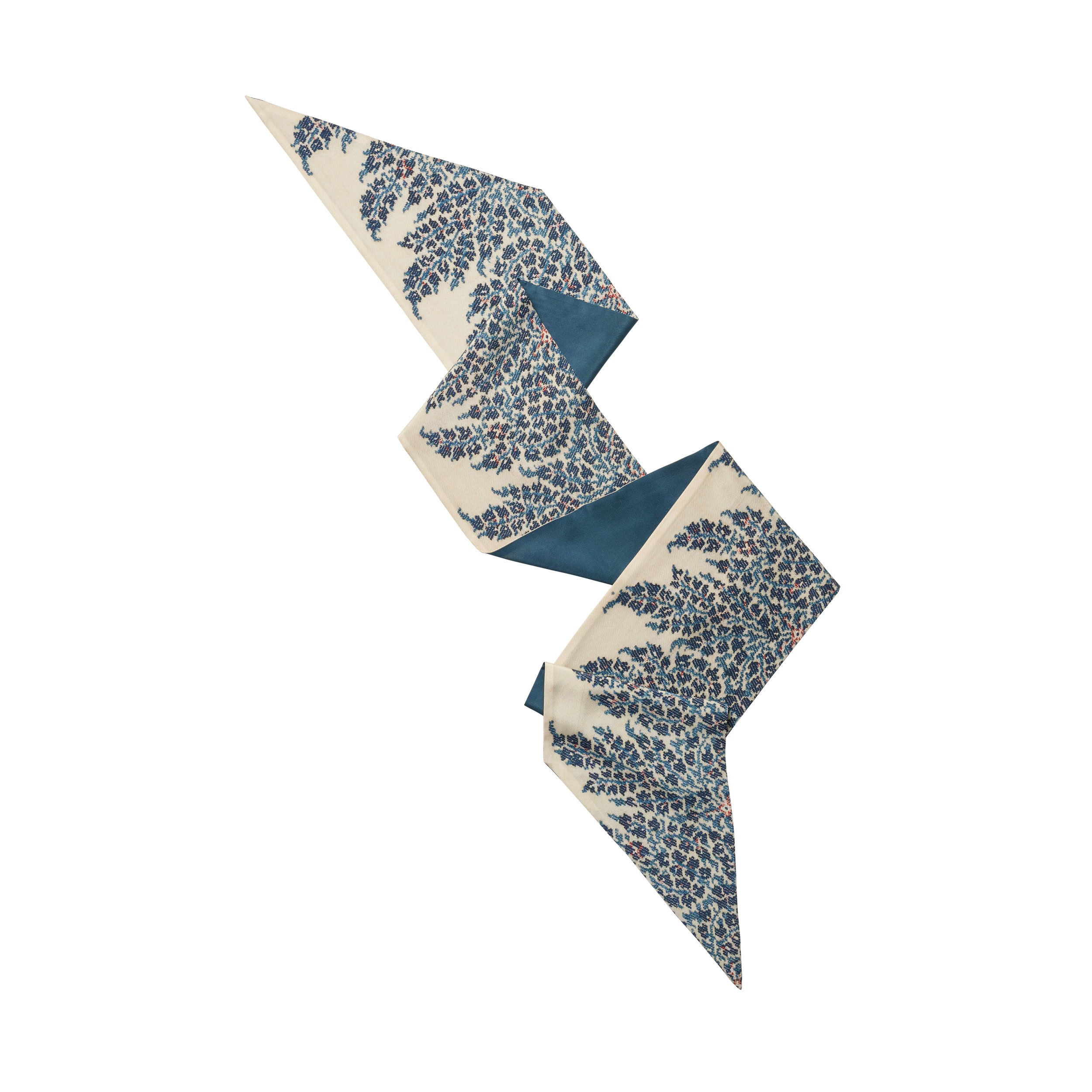 Tapis Noir Smalt Dina Tørklæde Slim Mørkeblå