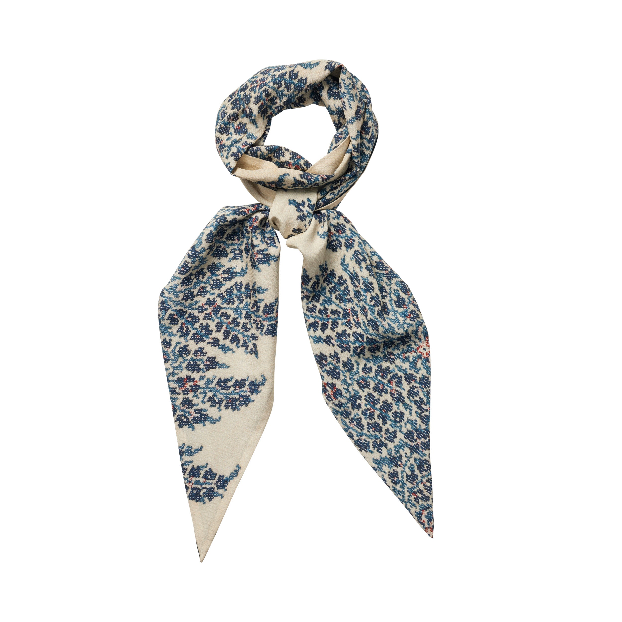 Tapis Noir Smalt Dina Tørklæde Slim Mørkeblå