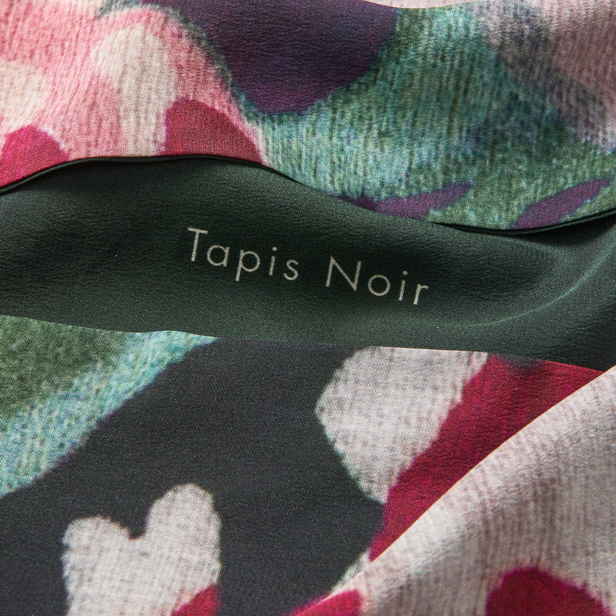 Tapis Noir Smalt Gwendolyn Tørklæde Slim Purple