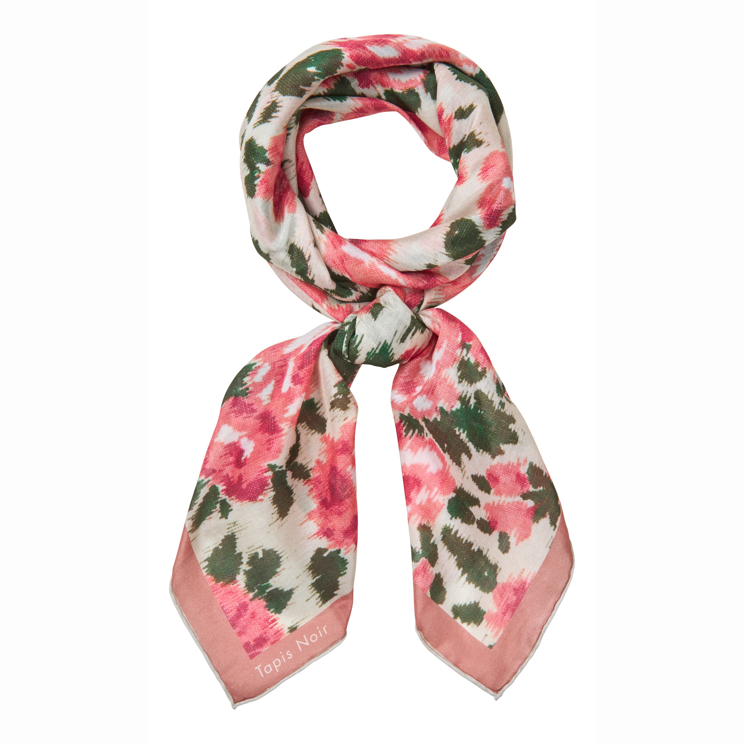 Tapis Noir Let Esme Tørklæde Light (85x85cm) Lyserød