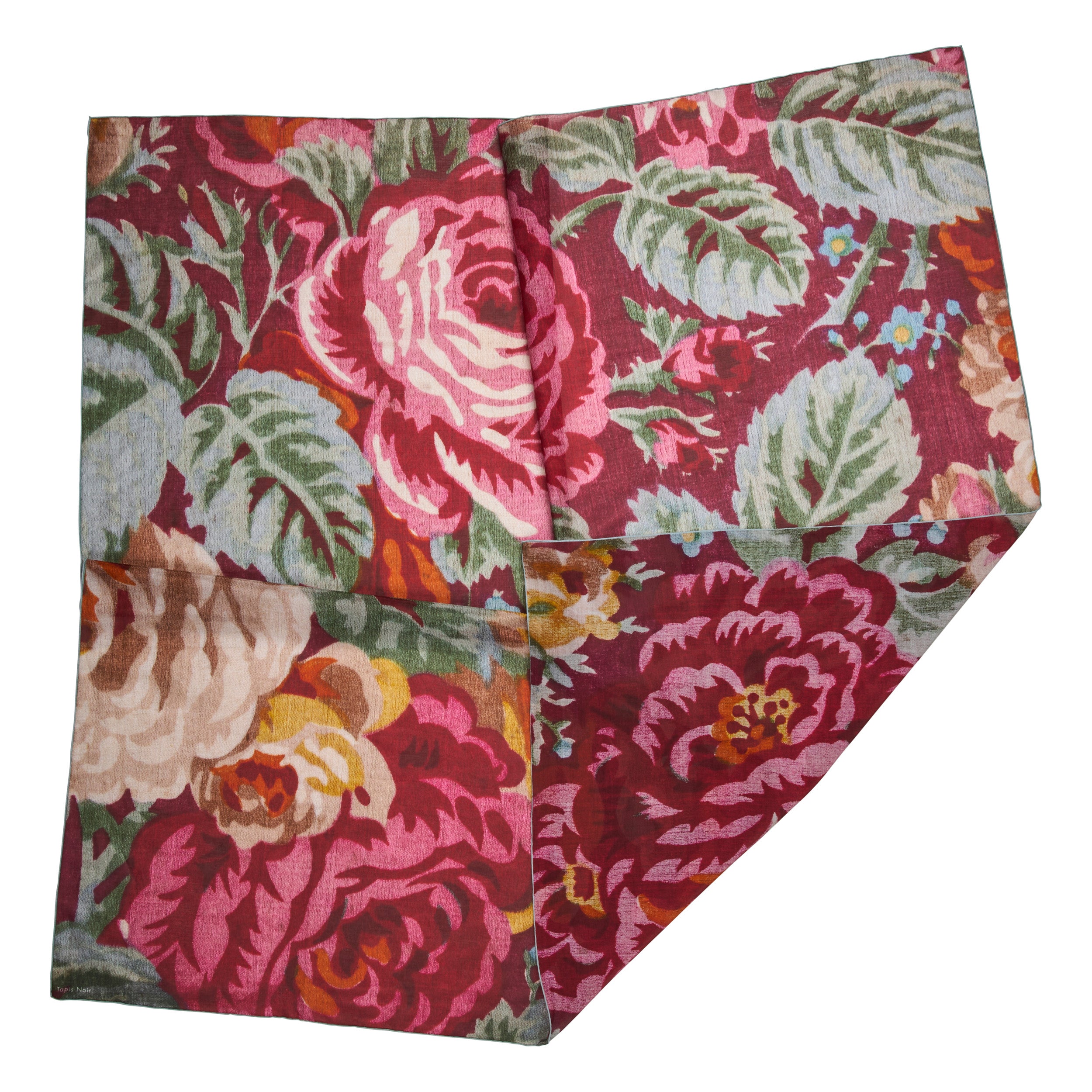 Tapis Noir Stort Let Erin Tørklæde Light Large (120x120cm) Purple