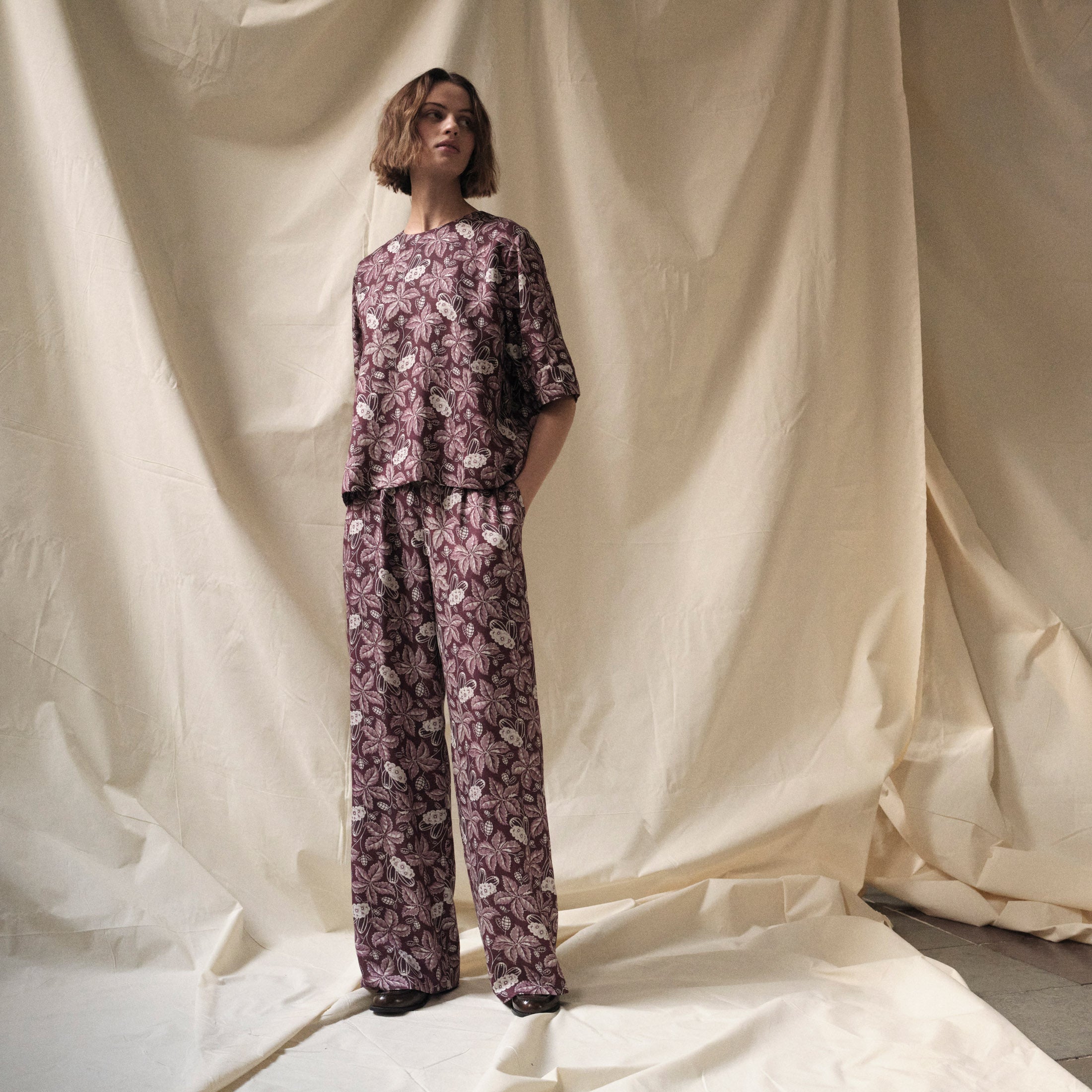 Tapis Noir Breanna Top Top Bordeaux