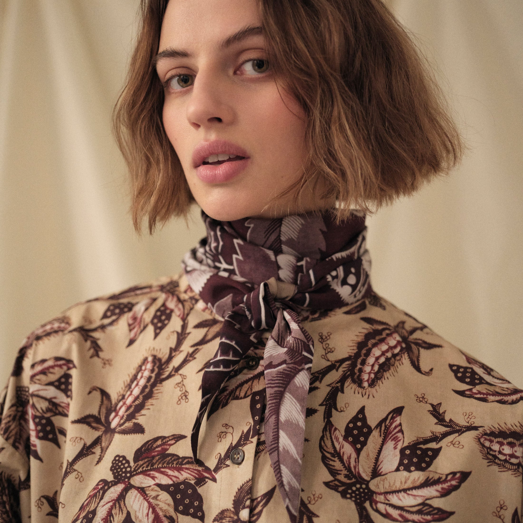 Tapis Noir Brianne Skjorte Shirt Beige