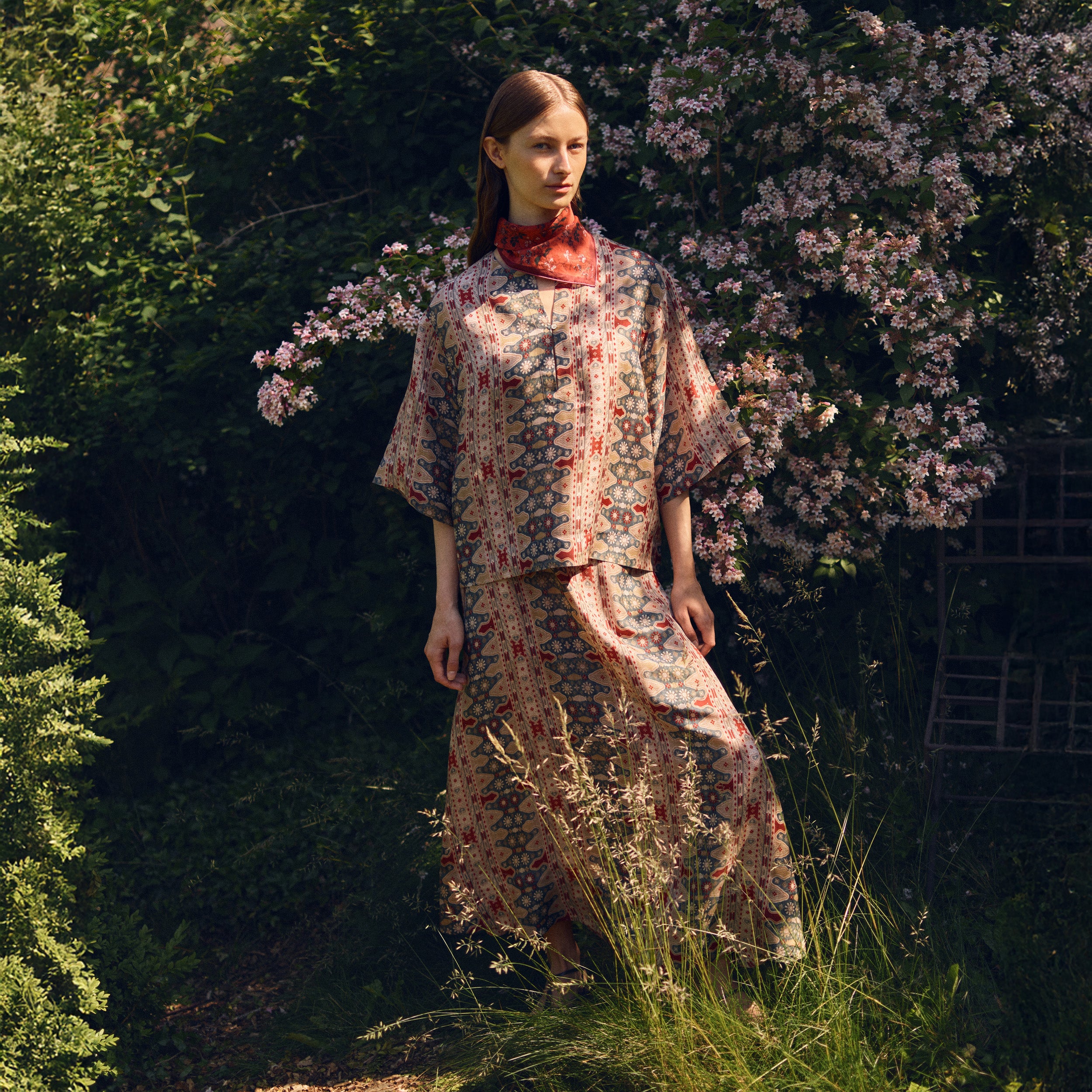 Tapis Noir Cali Silketop - Tyrkis Top Grøn