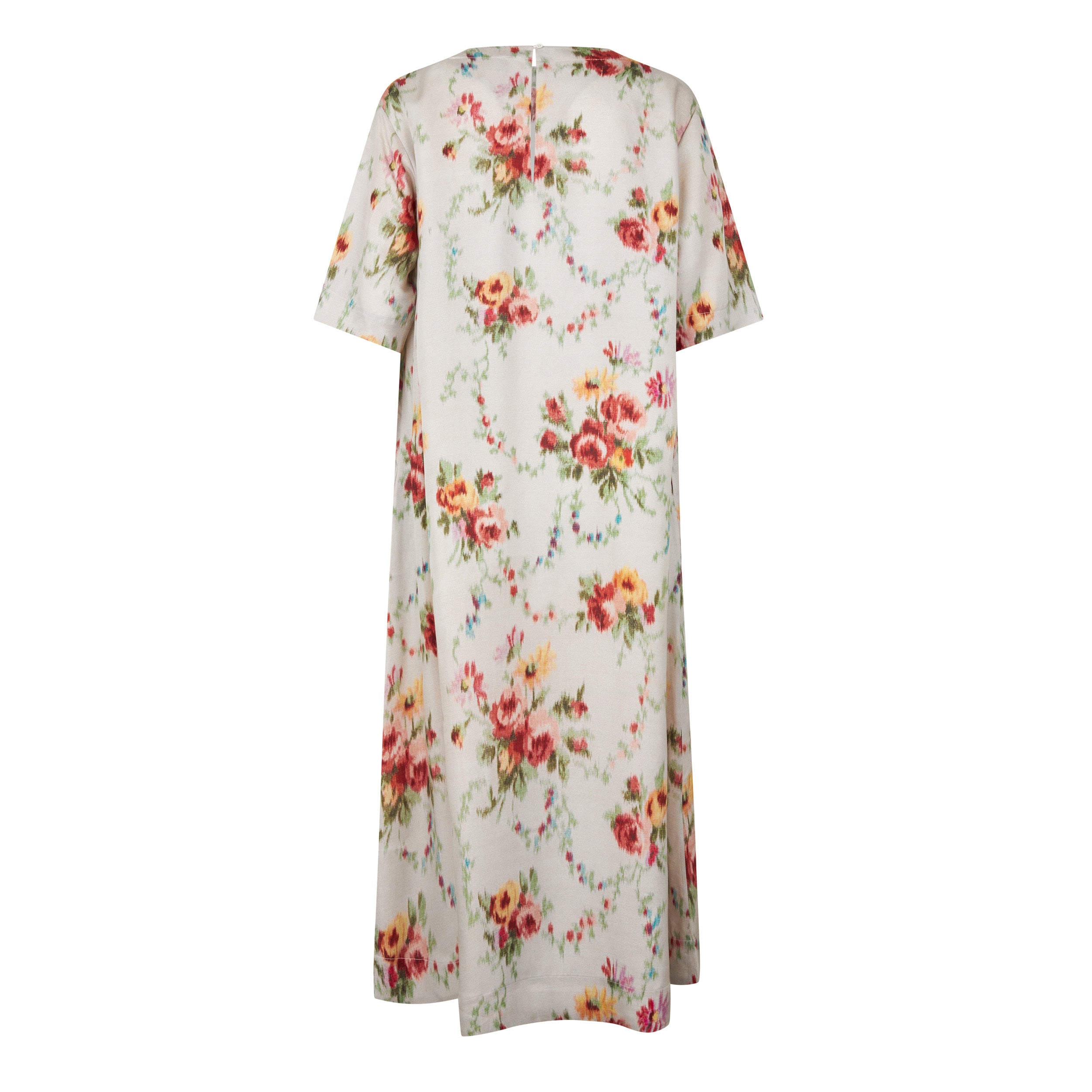 Tapis Noir Camille Silkekjole - Hvid Dress Hvid