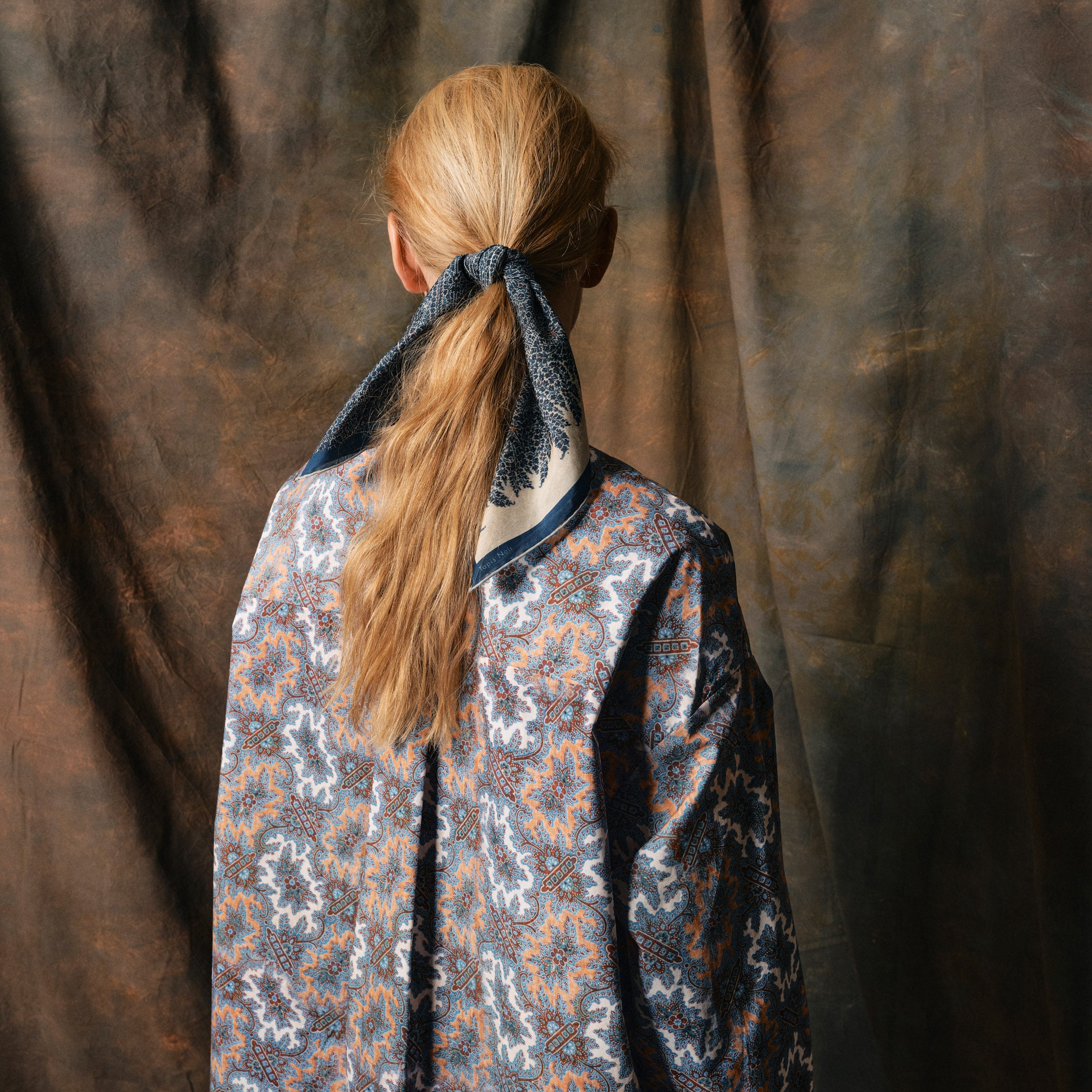 Tapis Noir Celina Bomuld Skjorte - Blå drøm Shirt Mørkeblå