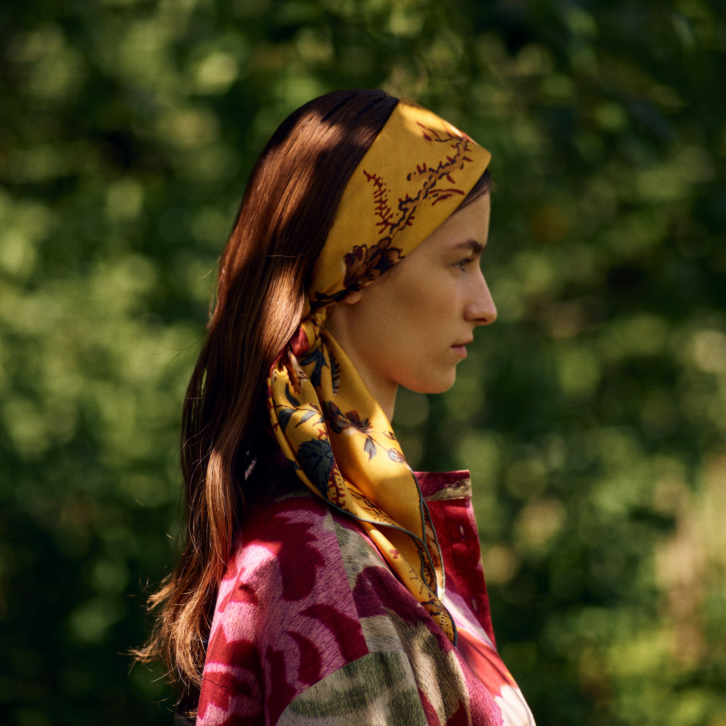 Tapis Noir Klassisk Elena Tørklæde Classical Gul