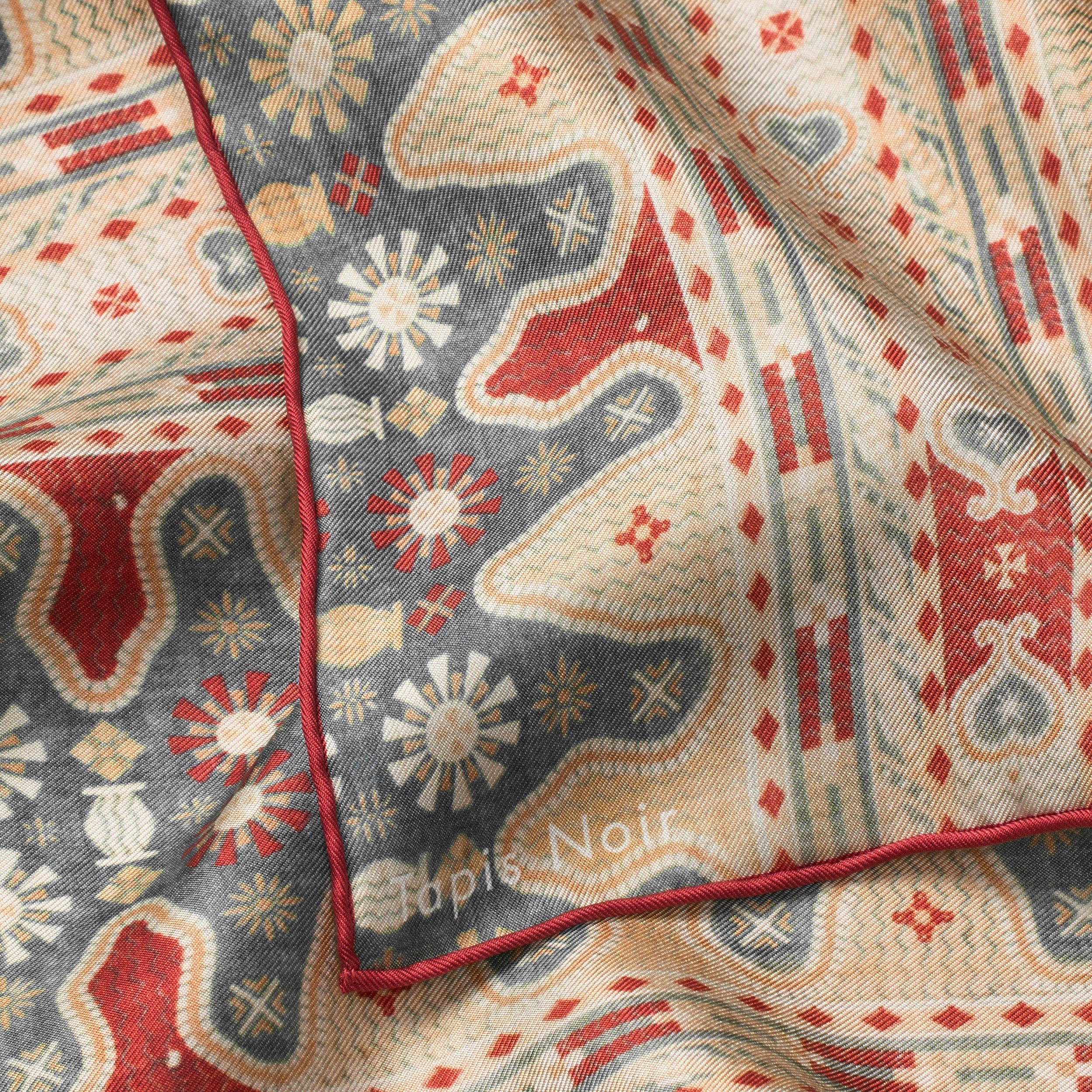 Tapis Noir Klassisk Elinor Tørklæde Classical Grøn