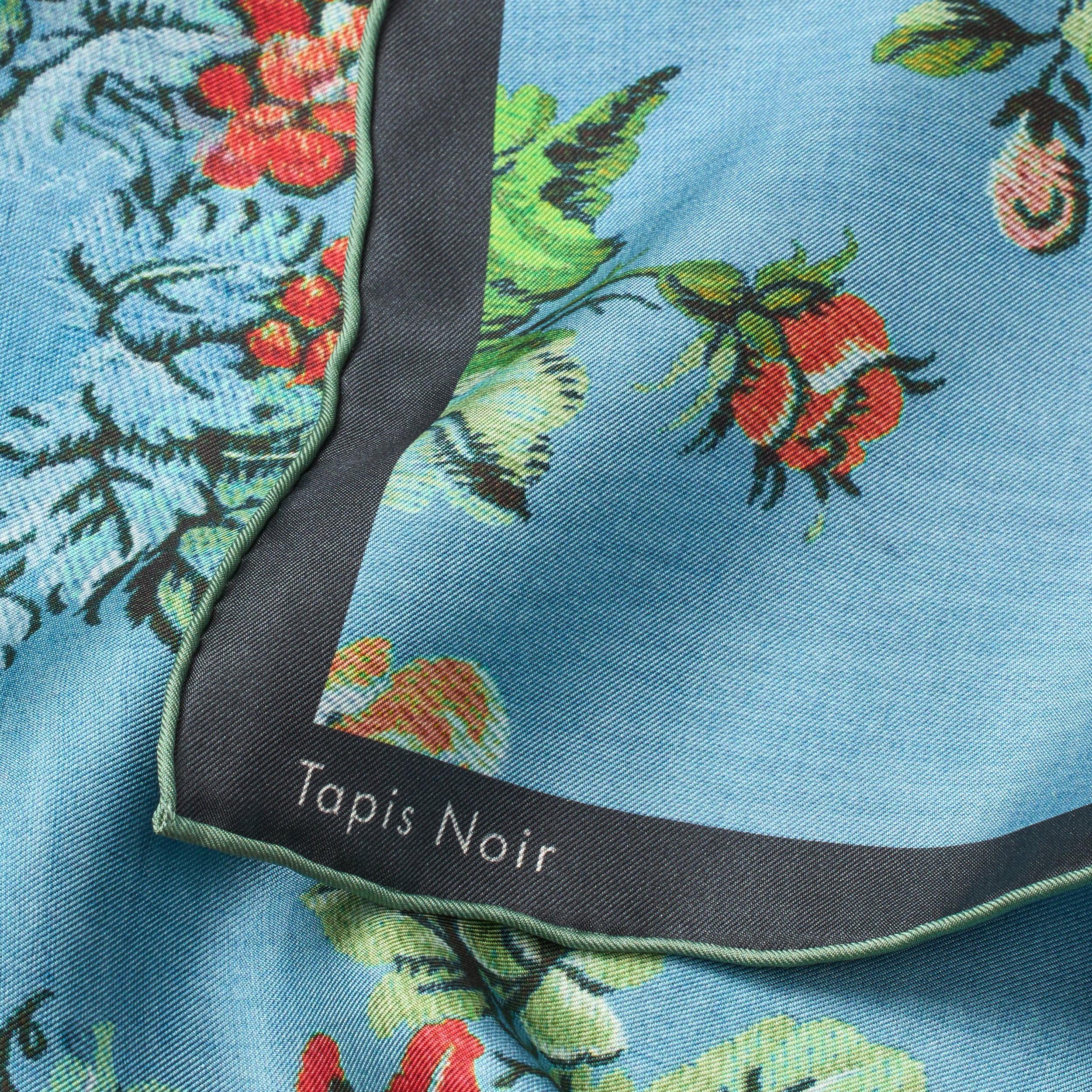 Tapis Noir Klassisk Elisabeth Tørklæde Classical Mørkeblå