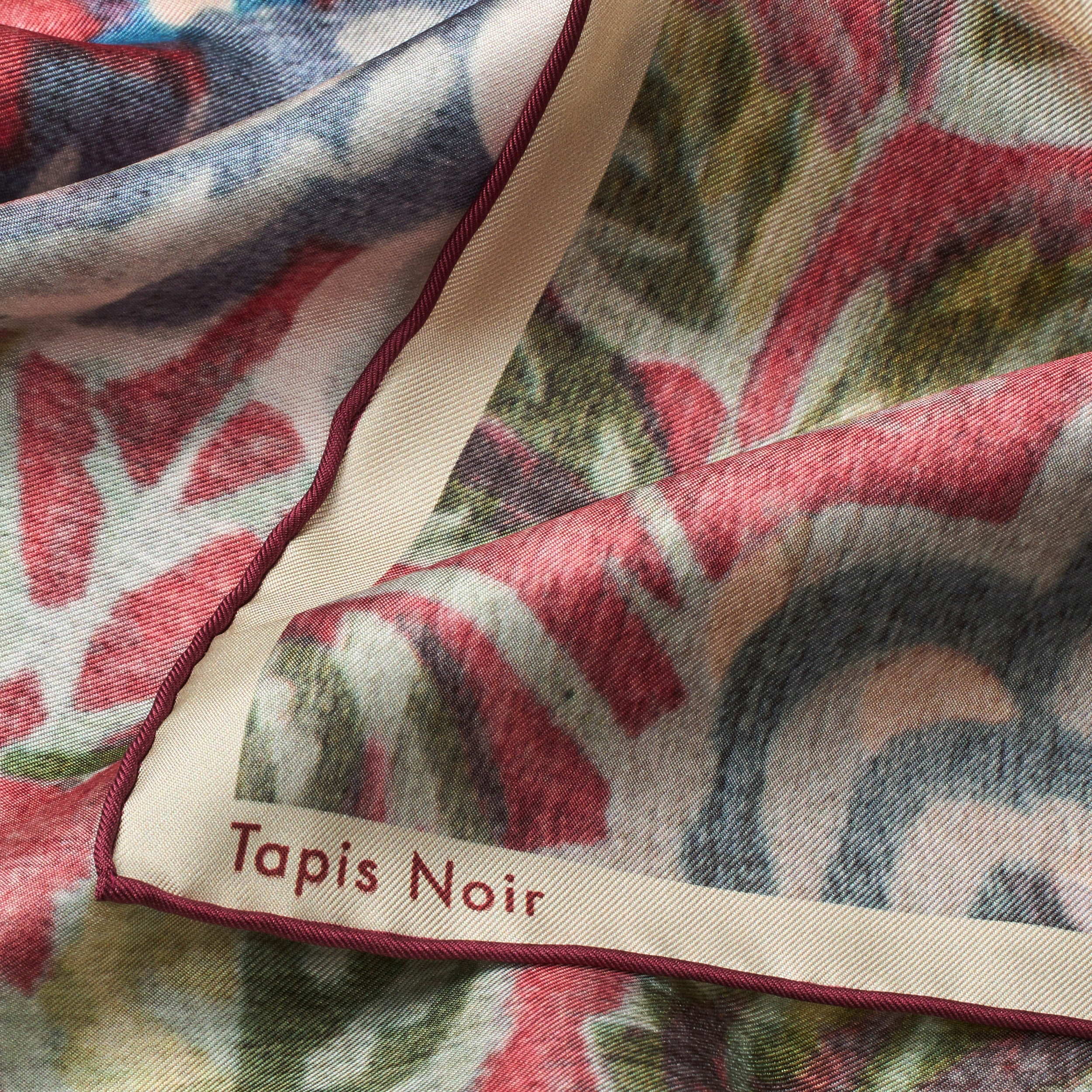 Tapis Noir Klassisk Lille Emma Tørklæde Classical Small Pink