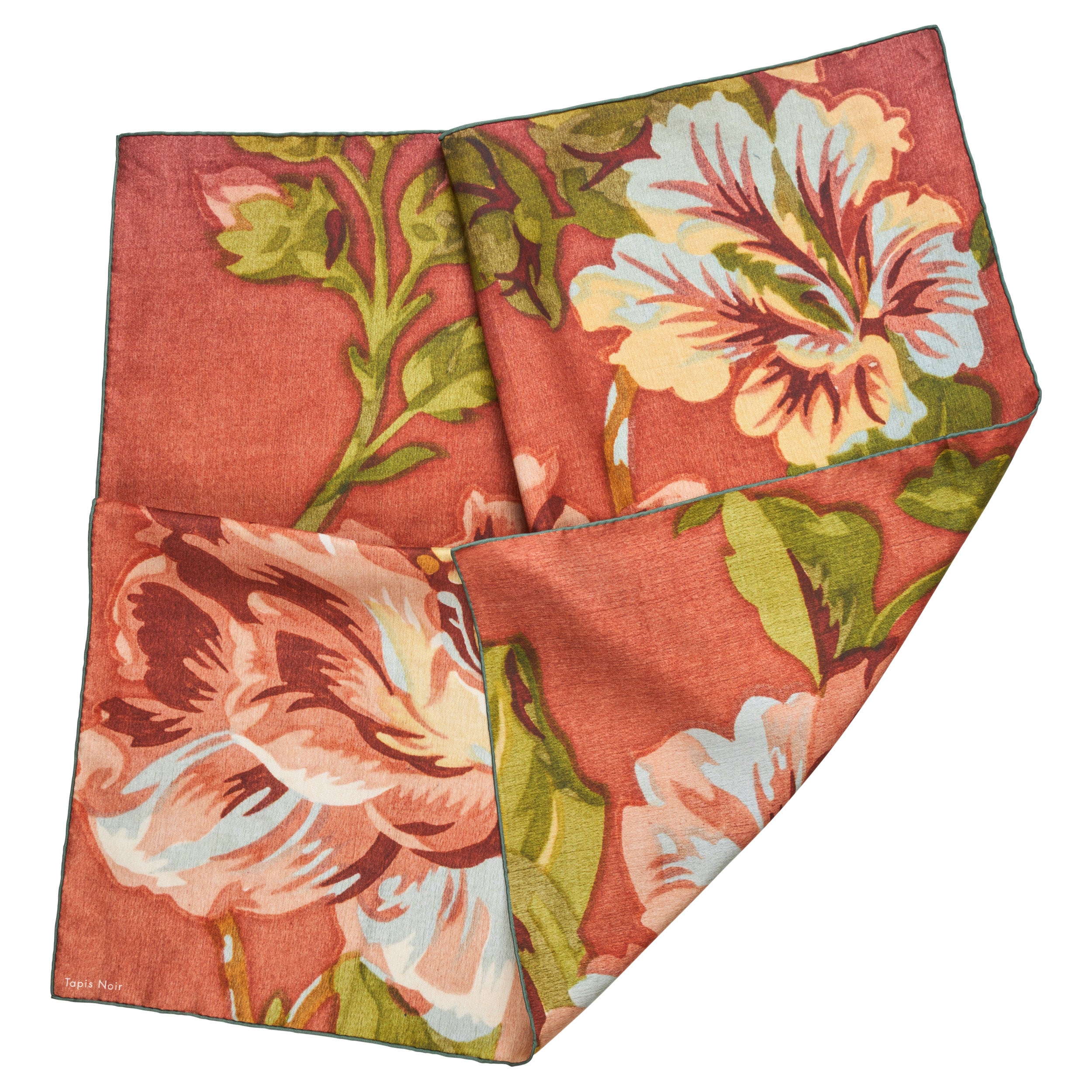 Tapis Noir Klassisk Lille Evelyn Tørklæde Classical Small Rød