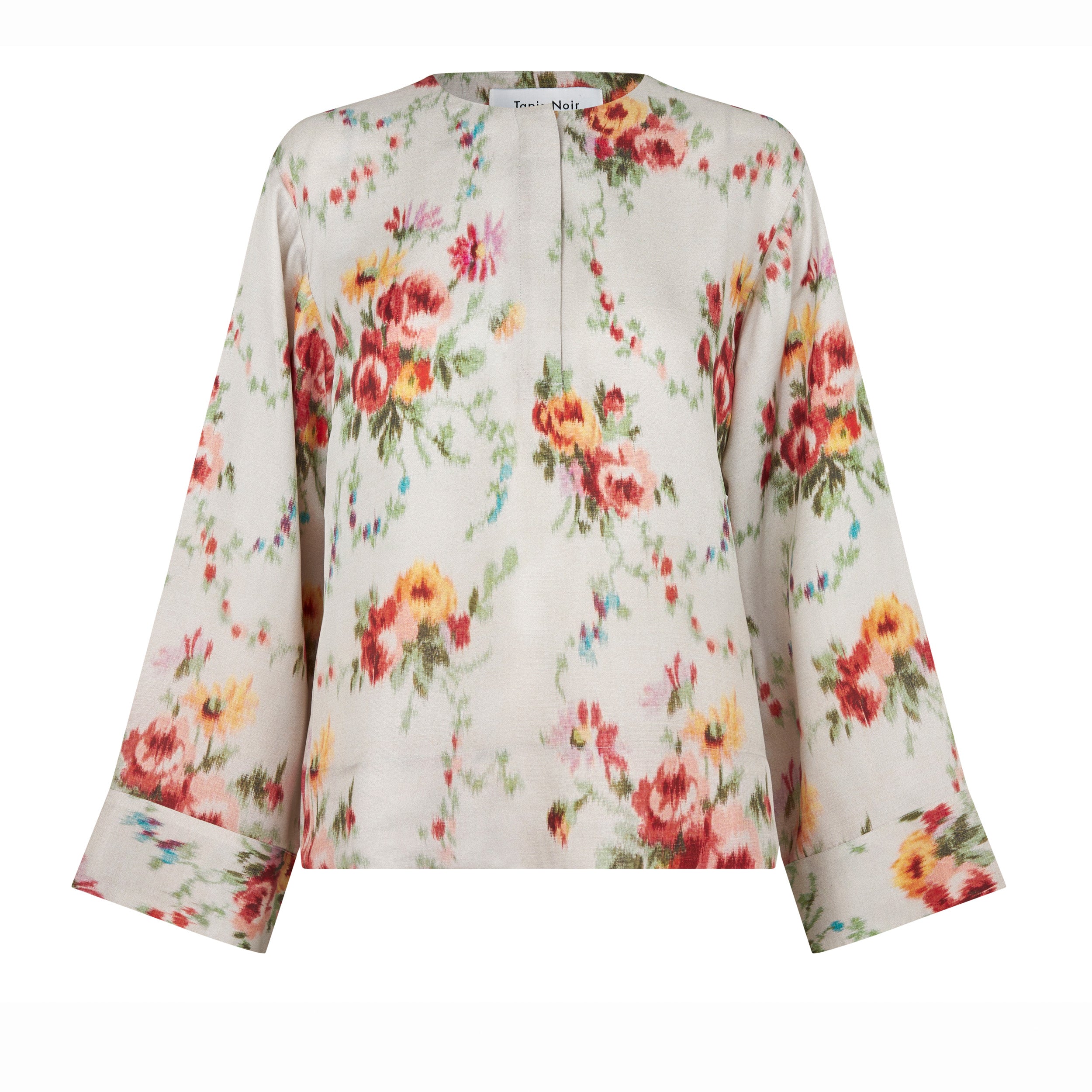 Tapis Noir Danielle Silketop - Hvid Top Hvid