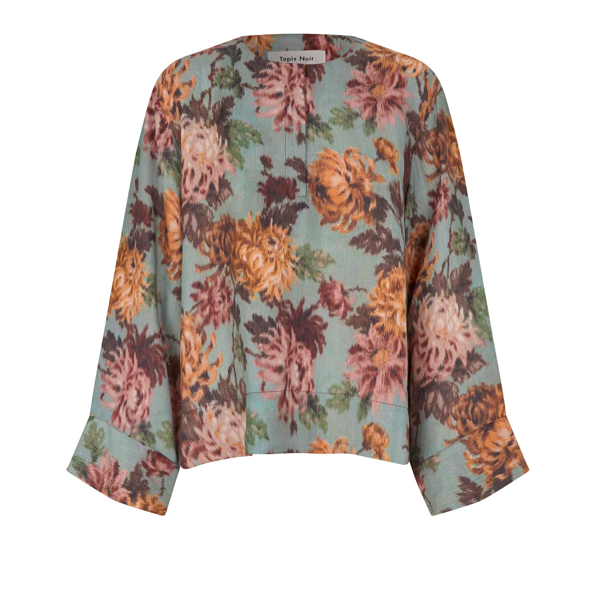 Tapis Noir Danielle Silketop - Himmelblå Top Mørkeblå