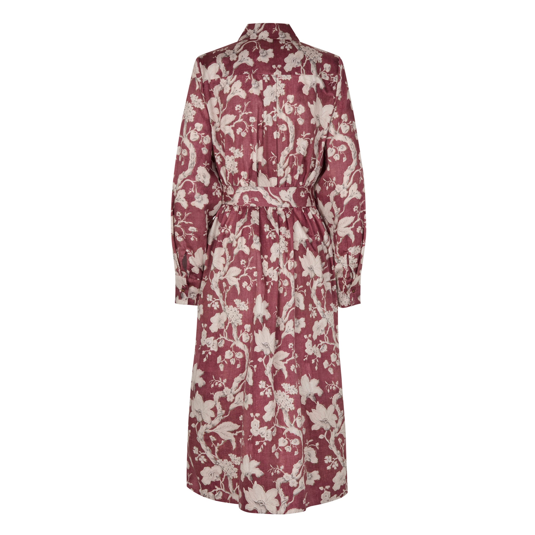 Tapis Noir Daria Bomuld Kjole - Mørk rød Dress Rød