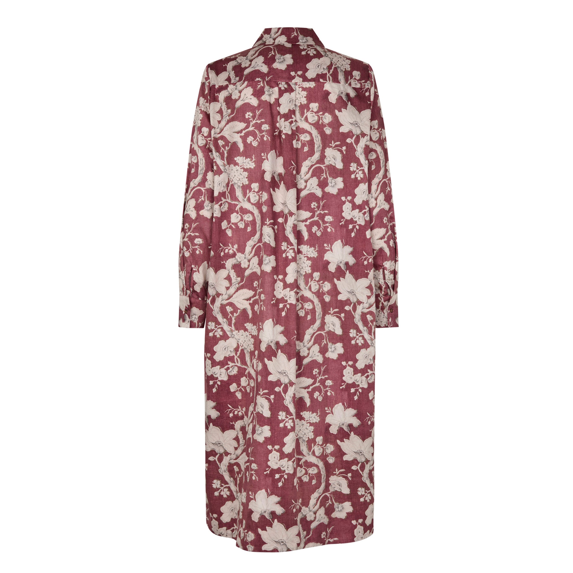 Tapis Noir Daria Bomuld Kjole - Mørk rød Dress Rød