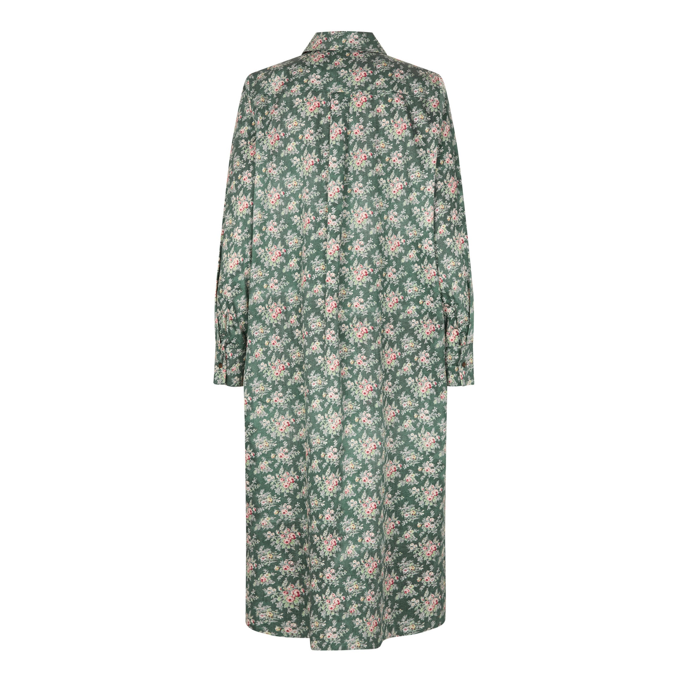 Tapis Noir Daria Bomuld Kjole - Smaragd Dress Grøn