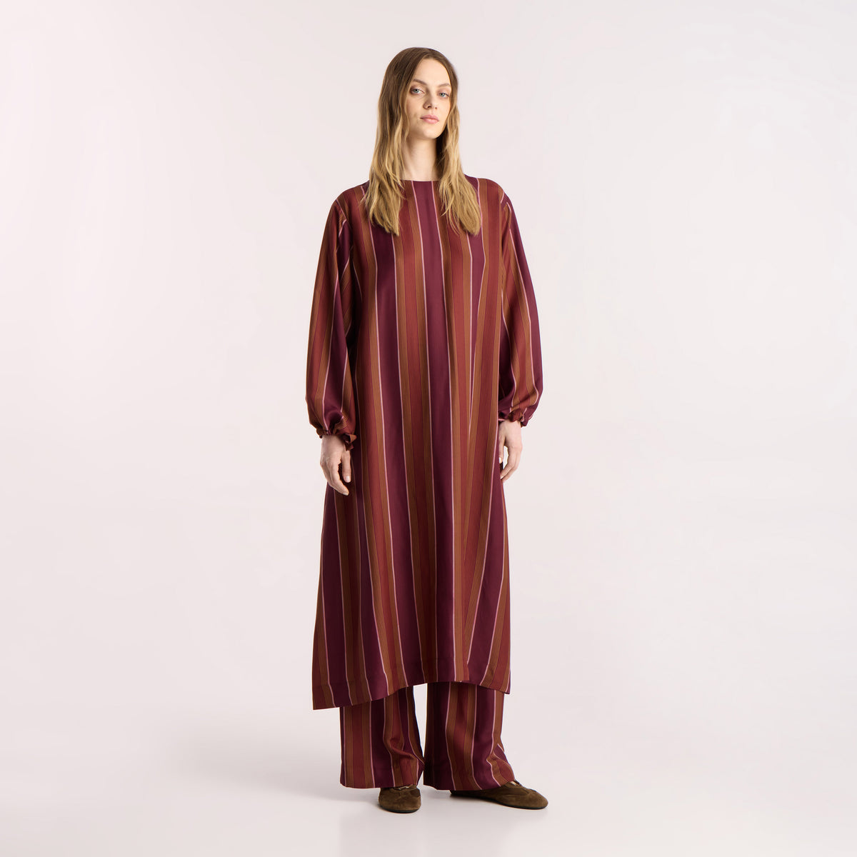 Tapis Noir Deidre Kjolen - Lilla Dress Purple