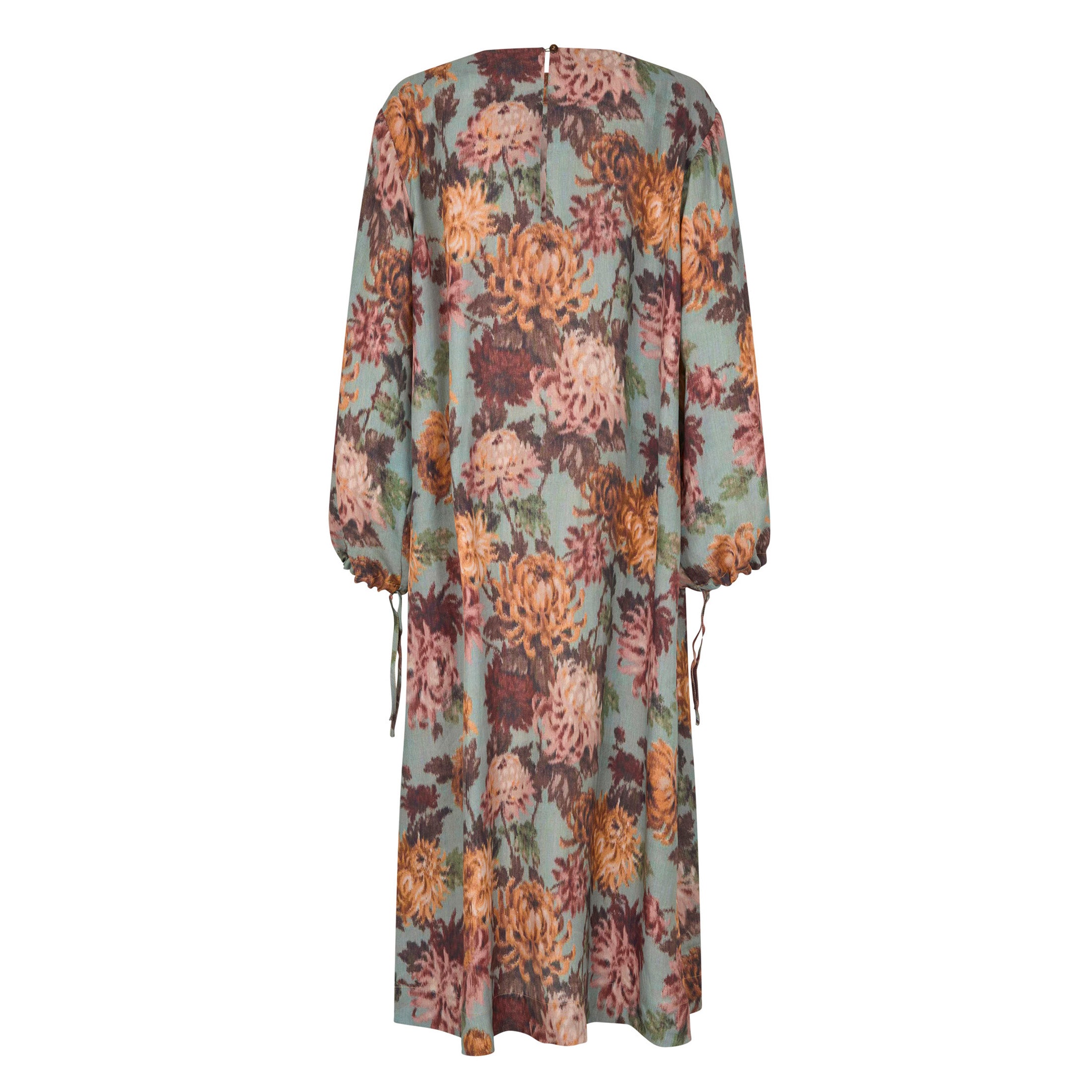 Tapis Noir Deidre Silkekjole - Himmelblå Dress Mørkeblå